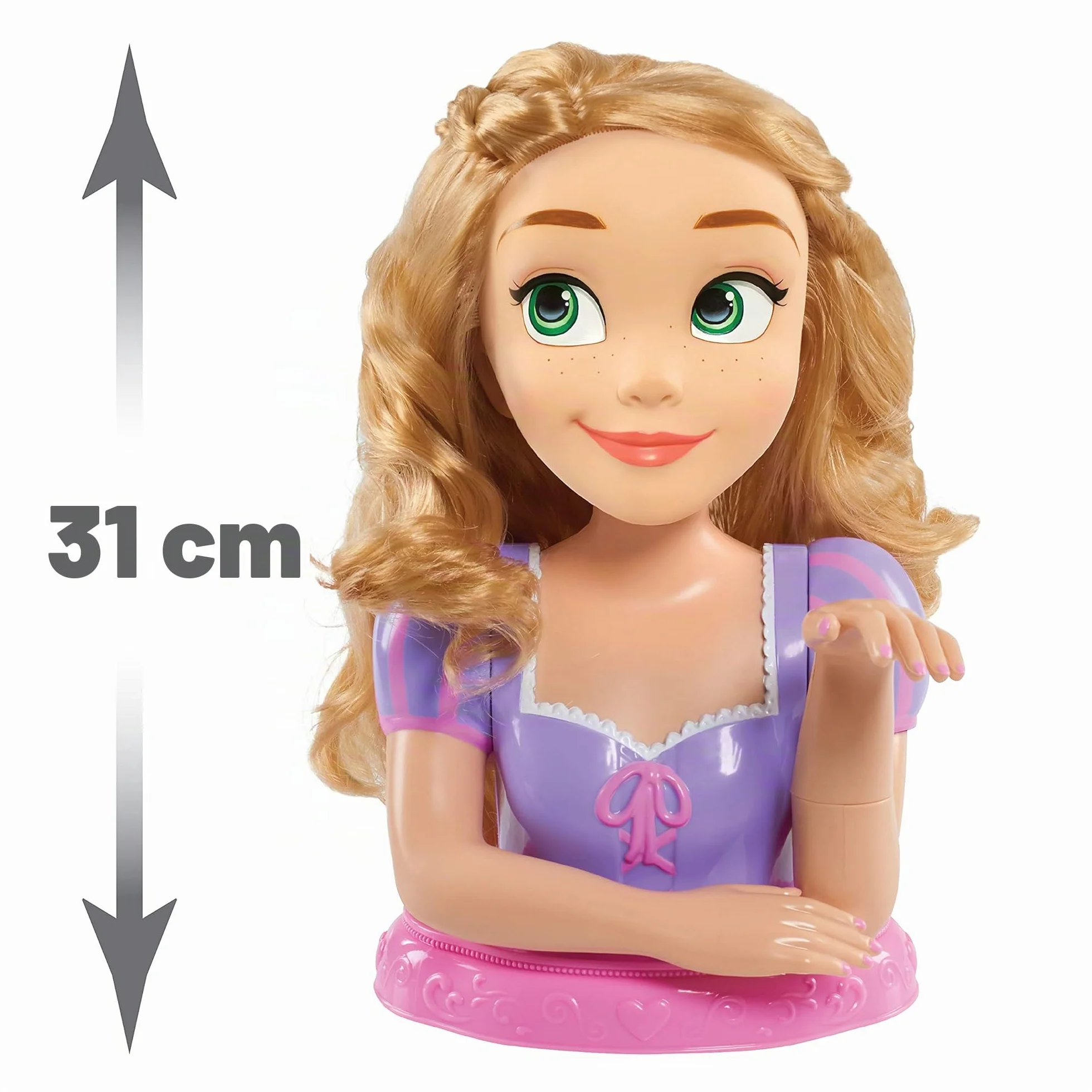 Just Play Tête à coiffer de Luxe Rapunzel, 13 Accessoires