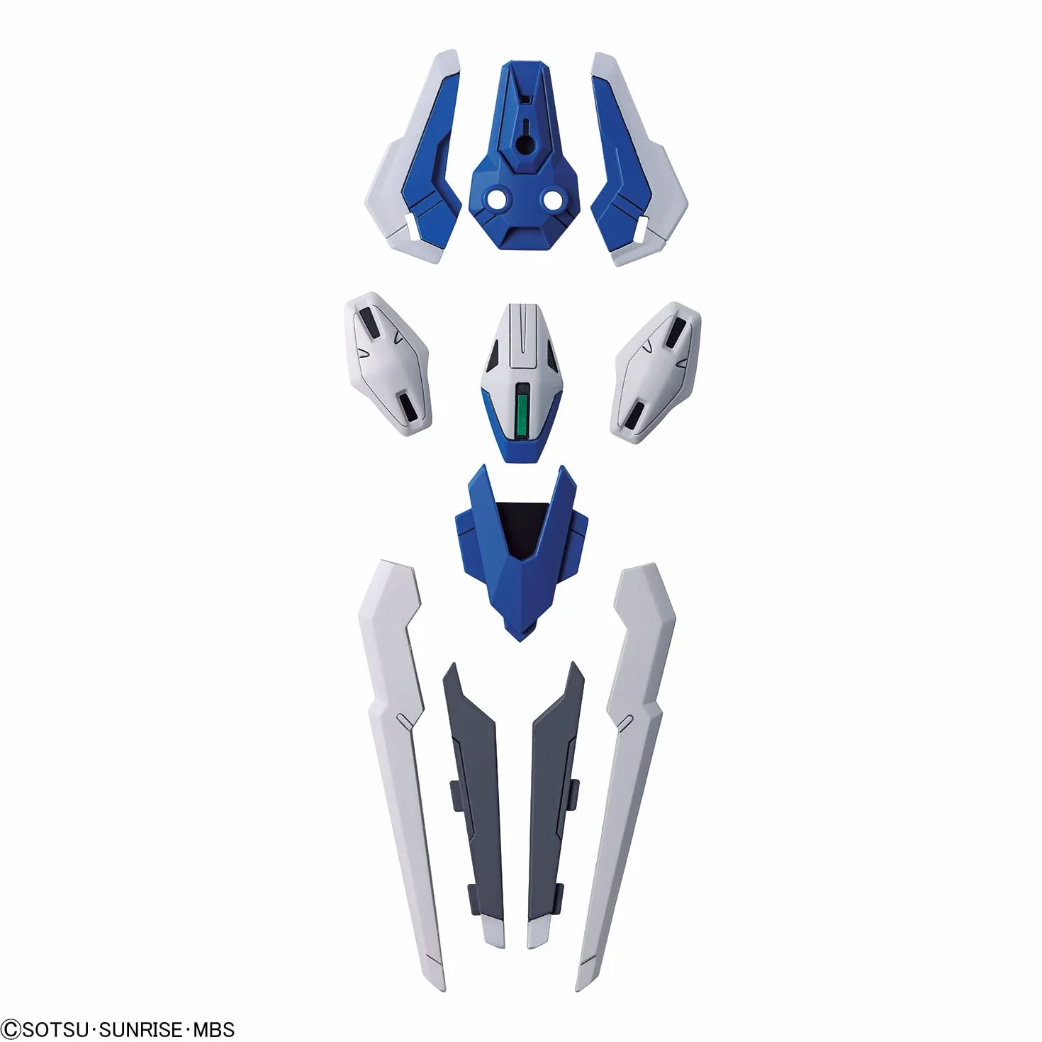BANDAI SPIRITS Mobile Suit Gundam The Witch from Mercury Gundam Aerial Rebuild HG 1/144 Kit de modèle bleu