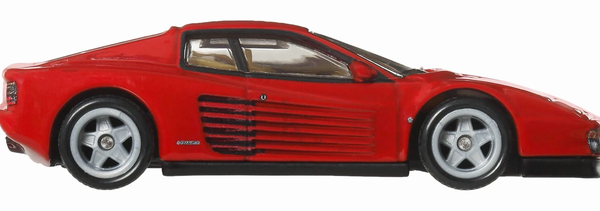 Hot Wheels Testarossa Voiture de Collection 1:64 Métal Moulé sous Pression Pneus Real Riders Carrosserie Métallique JKF00