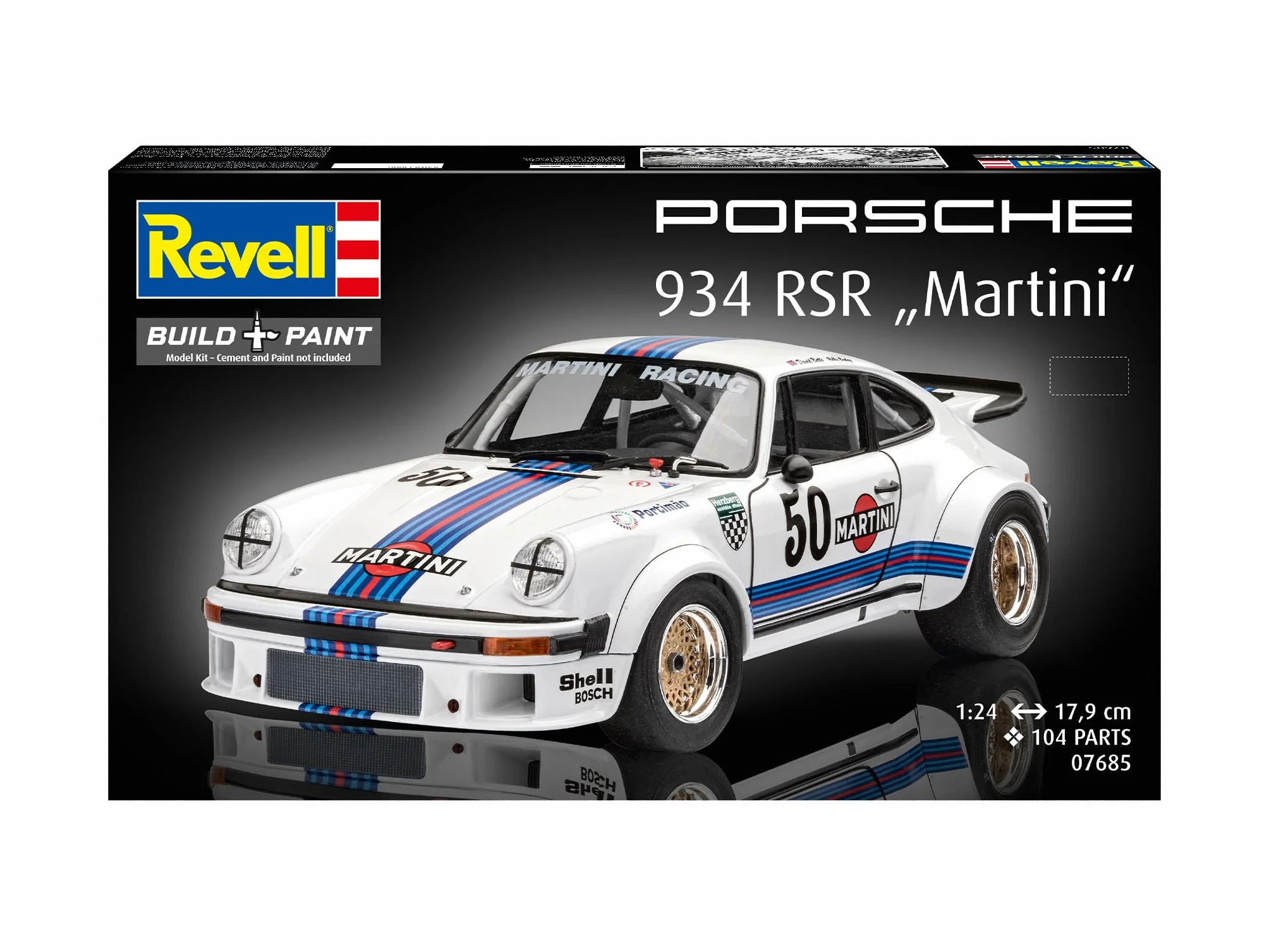 Revell Porsche 934 RSR 'Martini Racing' Maquette Voiture 1/24