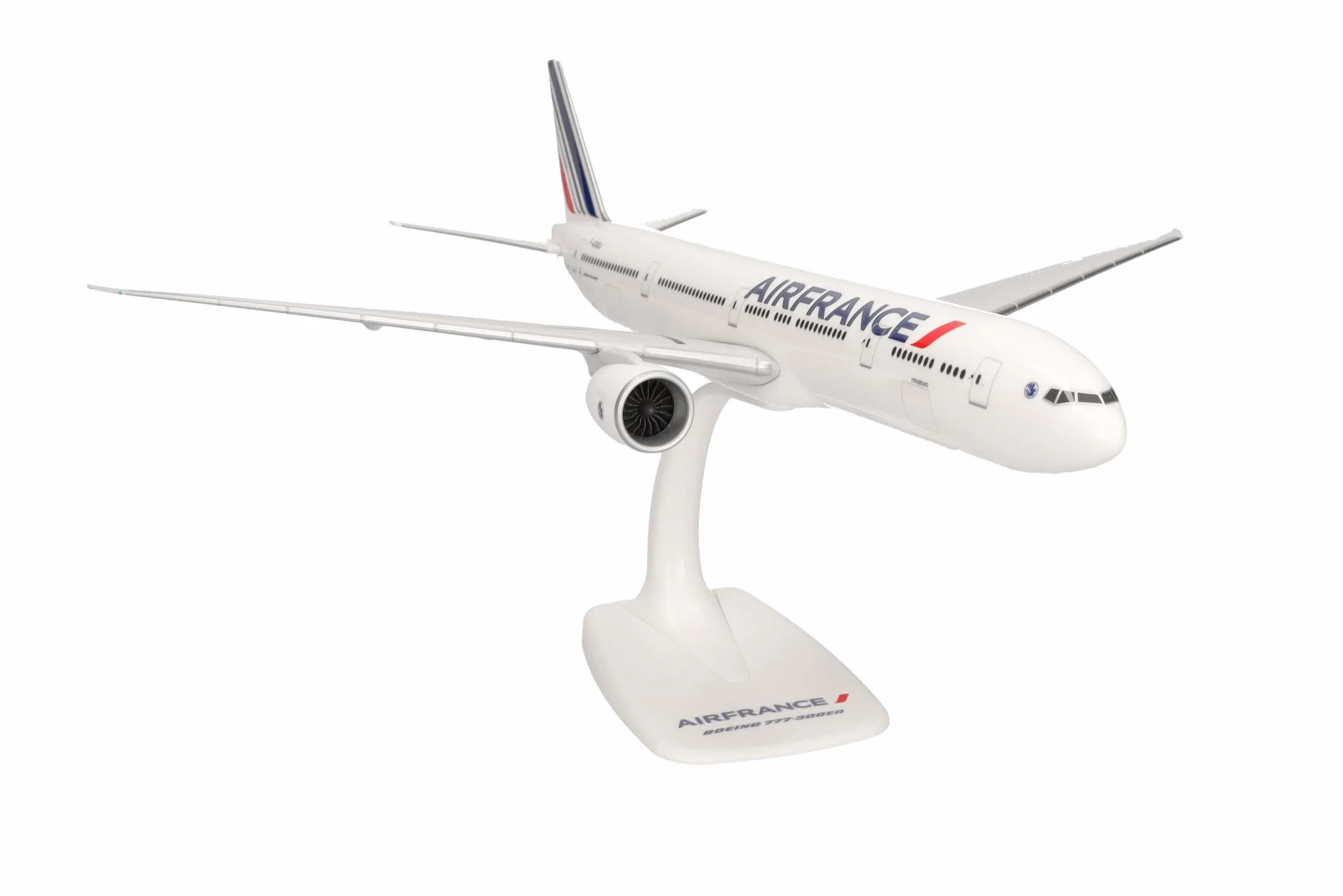 Herpa Air France Boeing 777-300ER 2021 livrée F-GSQJ Strasbourg Multicolore