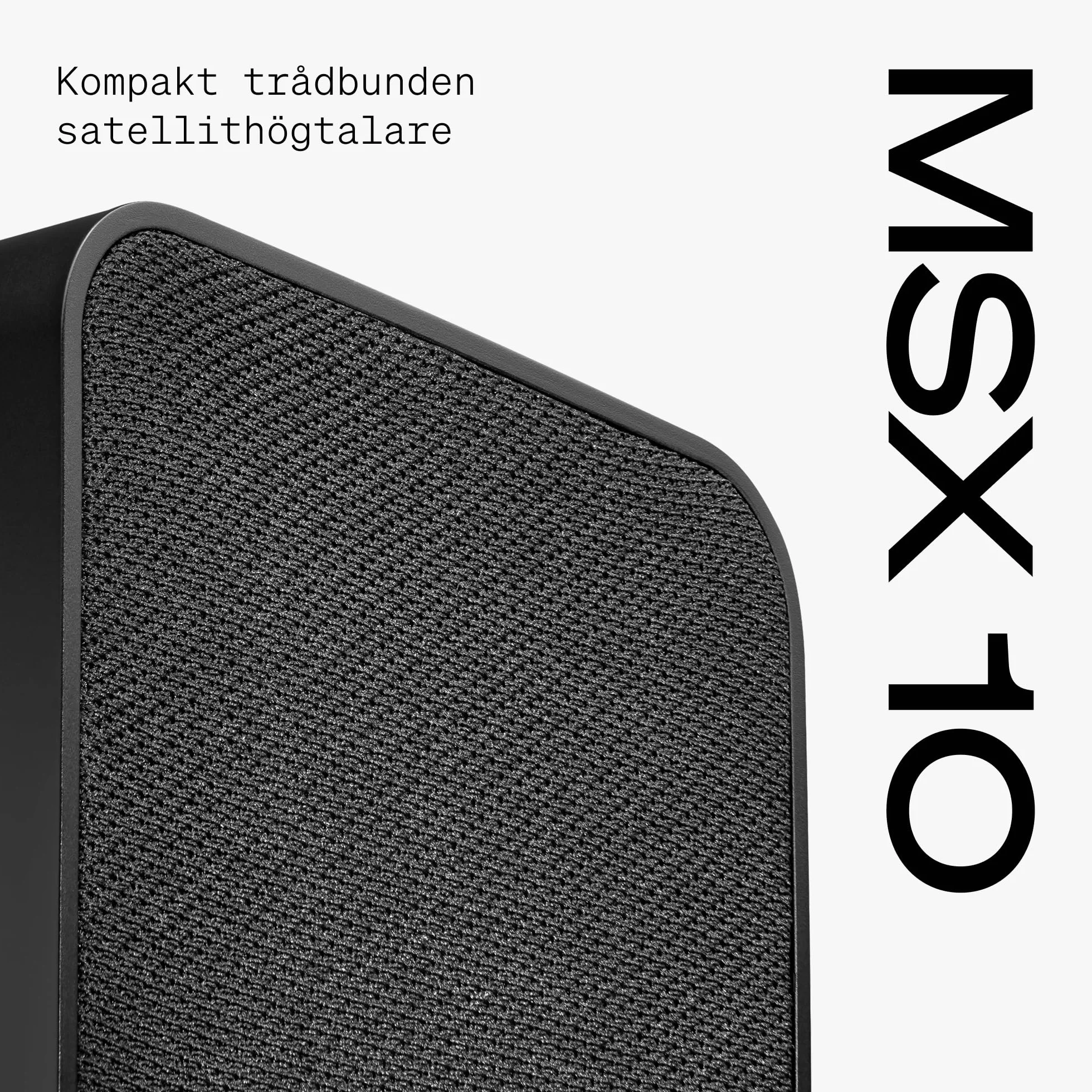 Cambridge Audio MSX 10 Enceintes Satellites compactes filaires Technologie BMR stéréo HiFi Noir