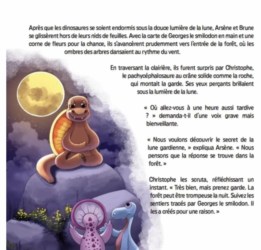 Kronosaur Reveil Enfant Dinosaure 3 en 1 Lampe Douce de Chevet Lune Gardienne