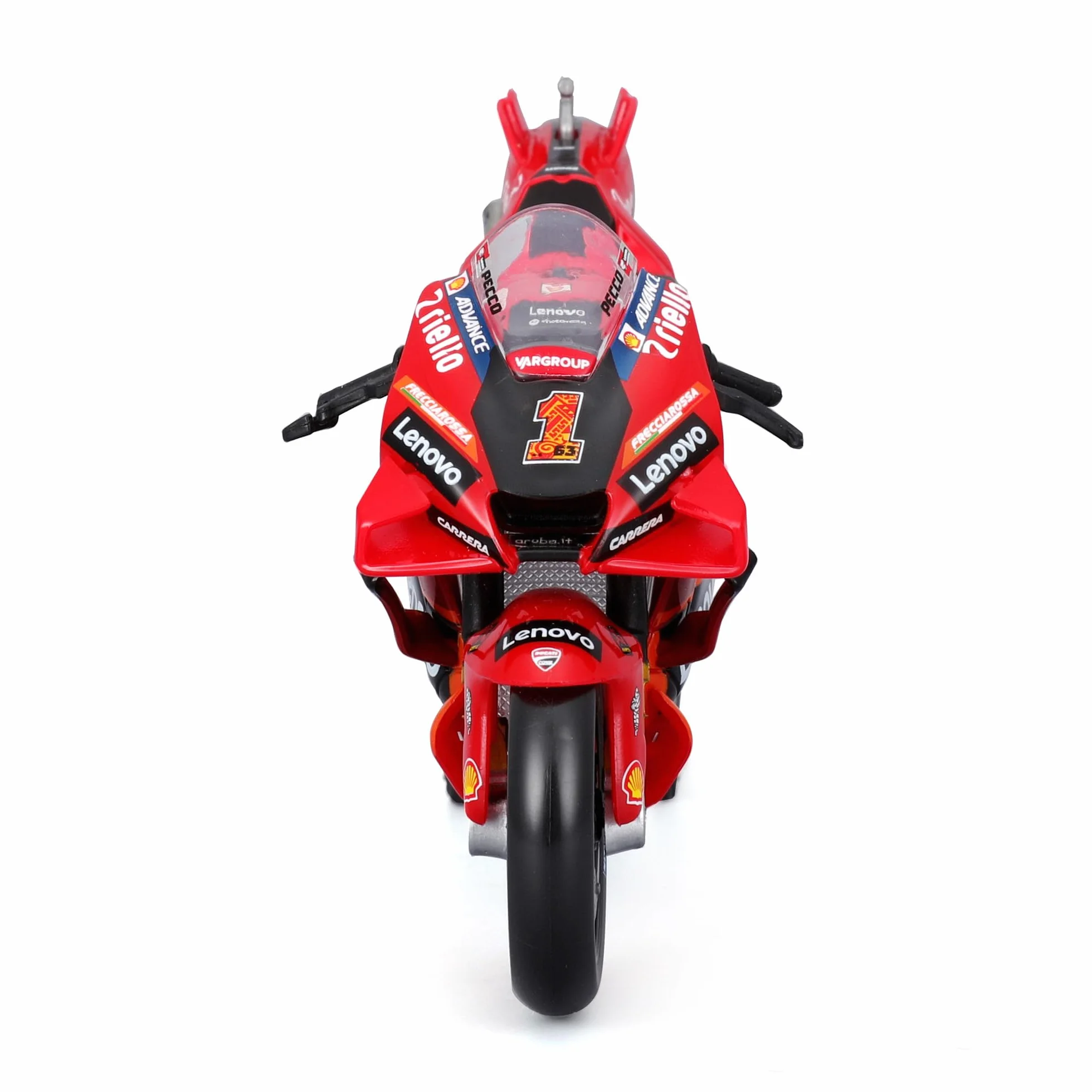 Maquette Ducati Lenovo Team 2023 Bagnaia #1 Échelle 1:18 Officielle 3+