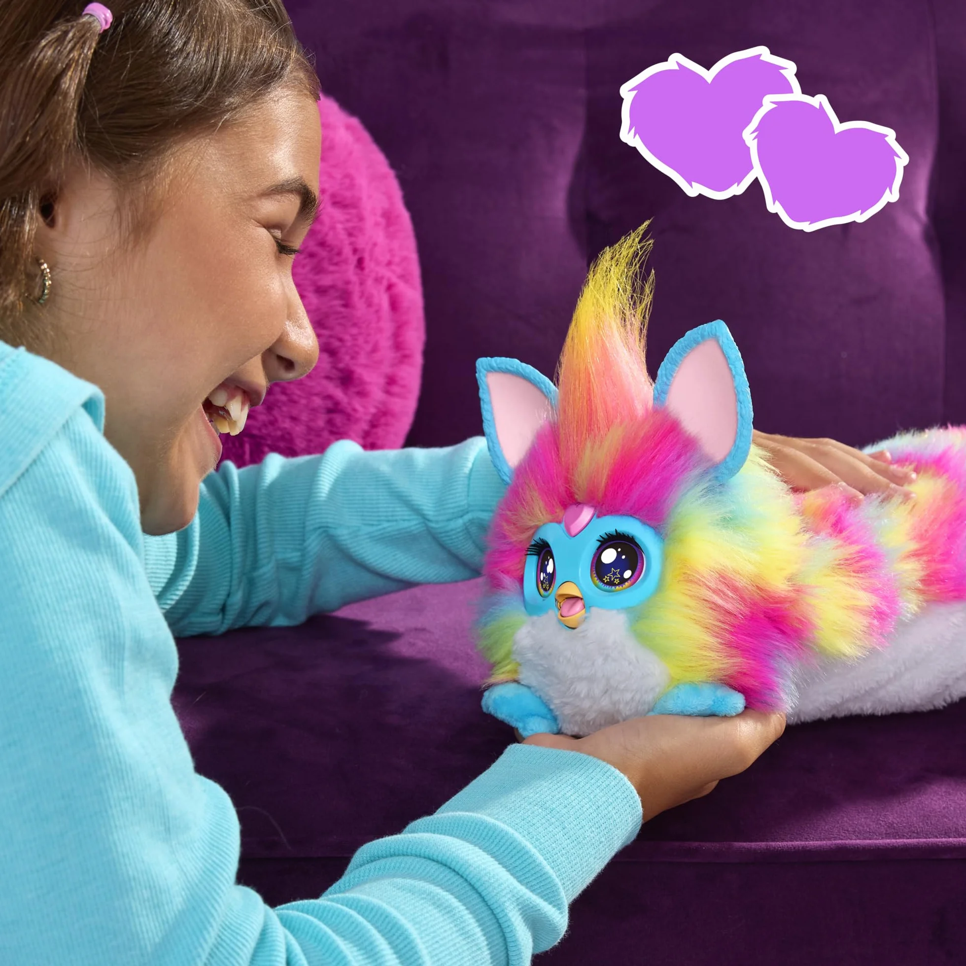 Furby Peluche Interactive Musicale 5 Modes 1000+ Combinaisons Français Furbish Dès 6 Ans