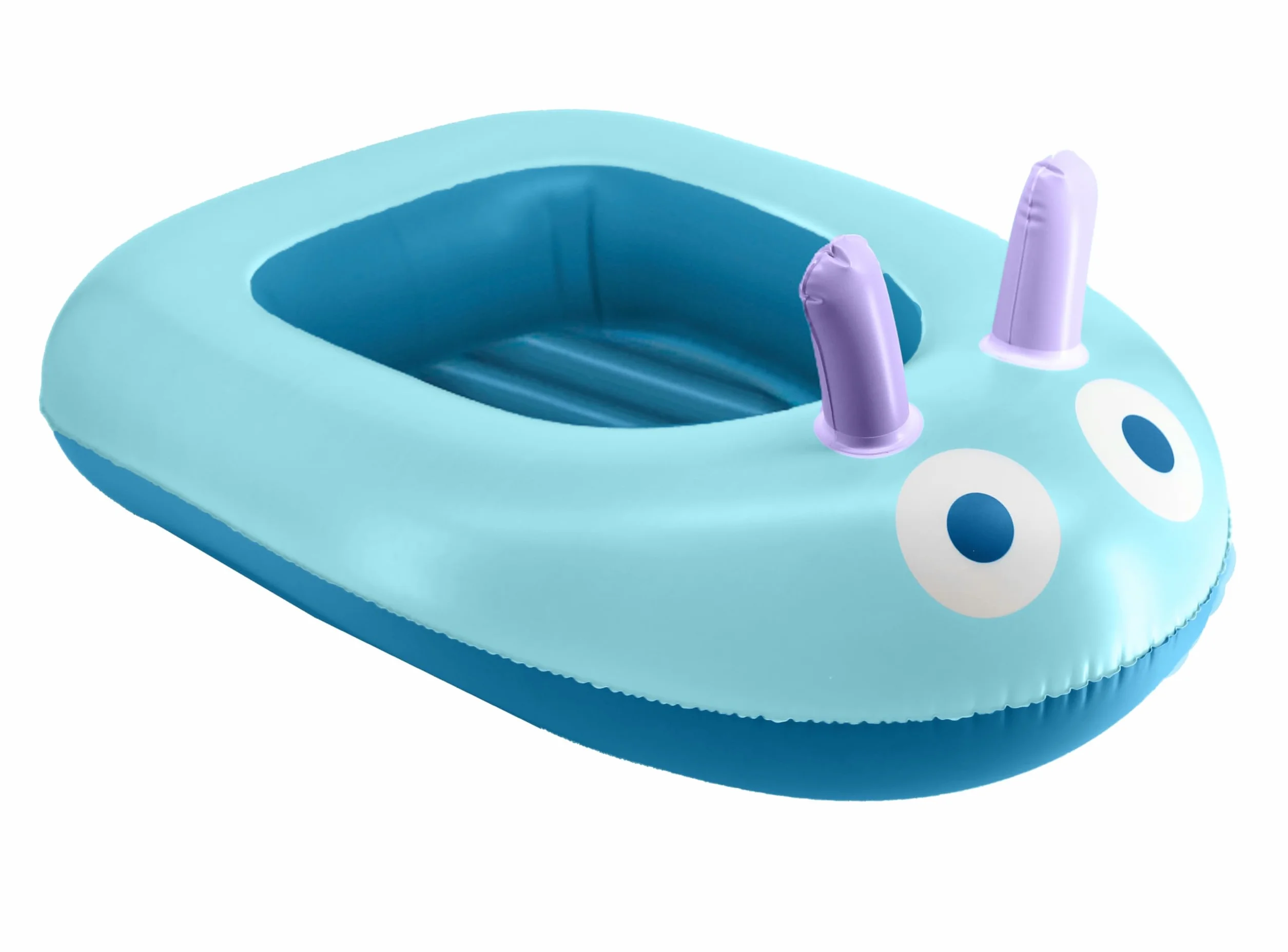 Quut Bateau Gonflable Jouet Aquatique 90 x 62 cm Vinyle Durable Non Toxique Piscine Plage