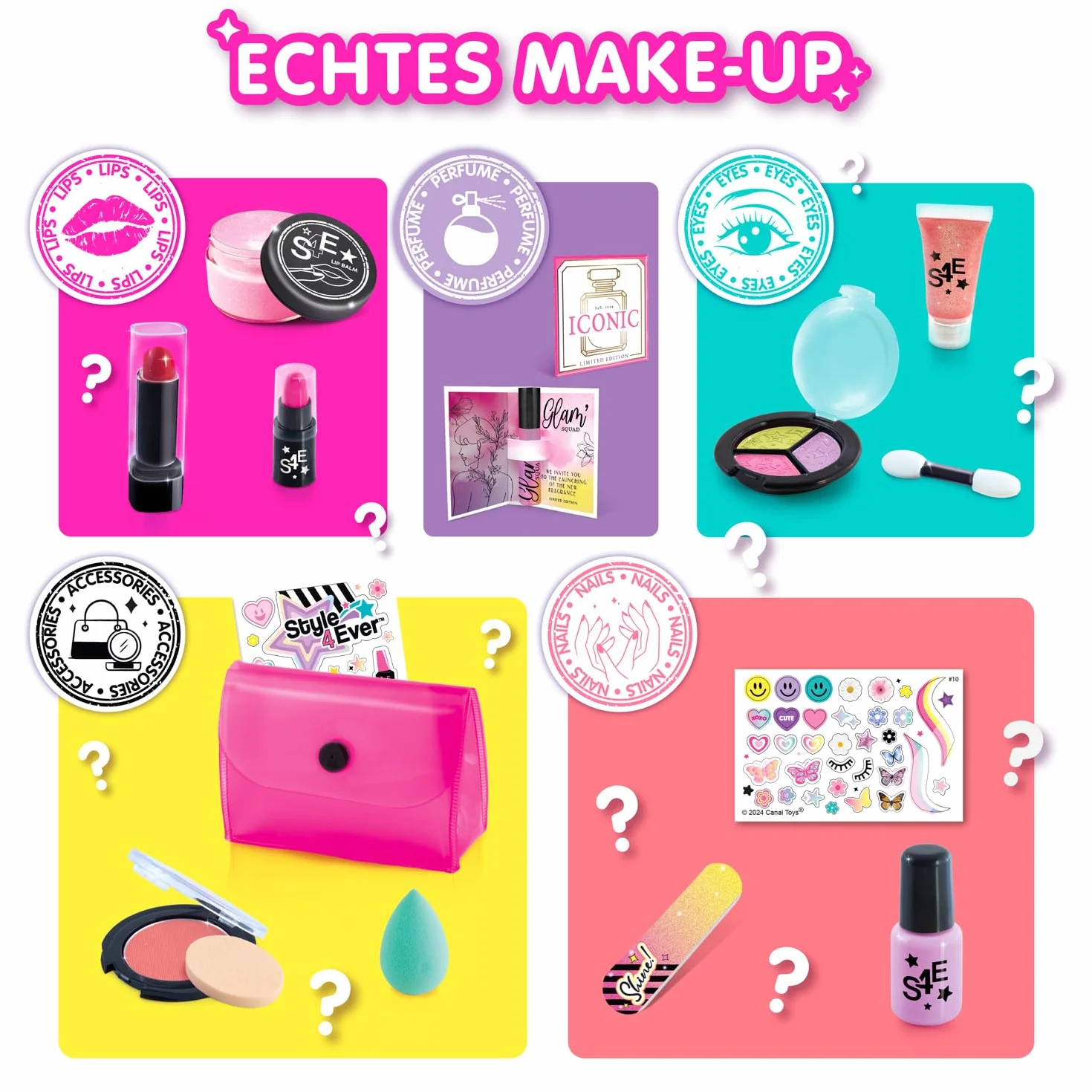 Canal Toys Style 4 Ever Mini Beauty Distributeur Surprise 15 Surprises Jouet Loisir Créatif Enfant 8 Ans+