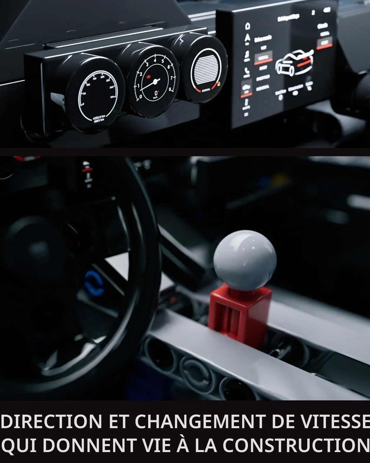 Nifeliz Kit Maquette Hypercar pour Adultes, Technique Voiture de Sport, 2362 Pièces