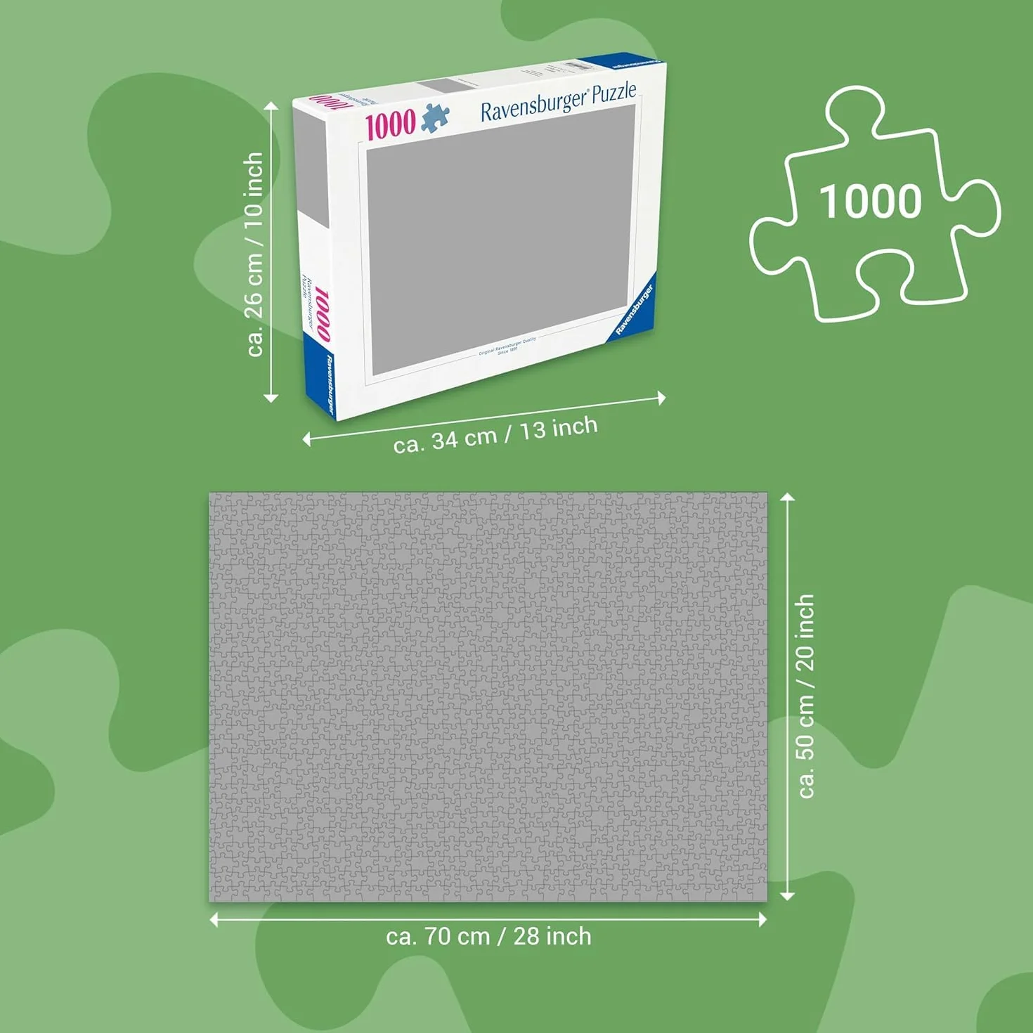 Ravensburger Puzzle 1000 pièces Port côtier pour Adultes Enfants 12 Ans+