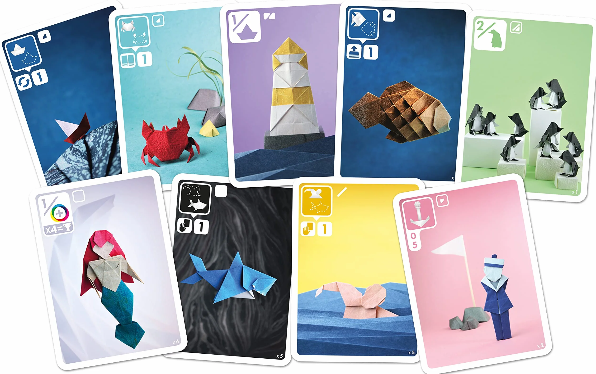 Asmodee Sea, Salt & Paper Jeu de Cartes Version Française 2-4 Joueurs 8 Ans