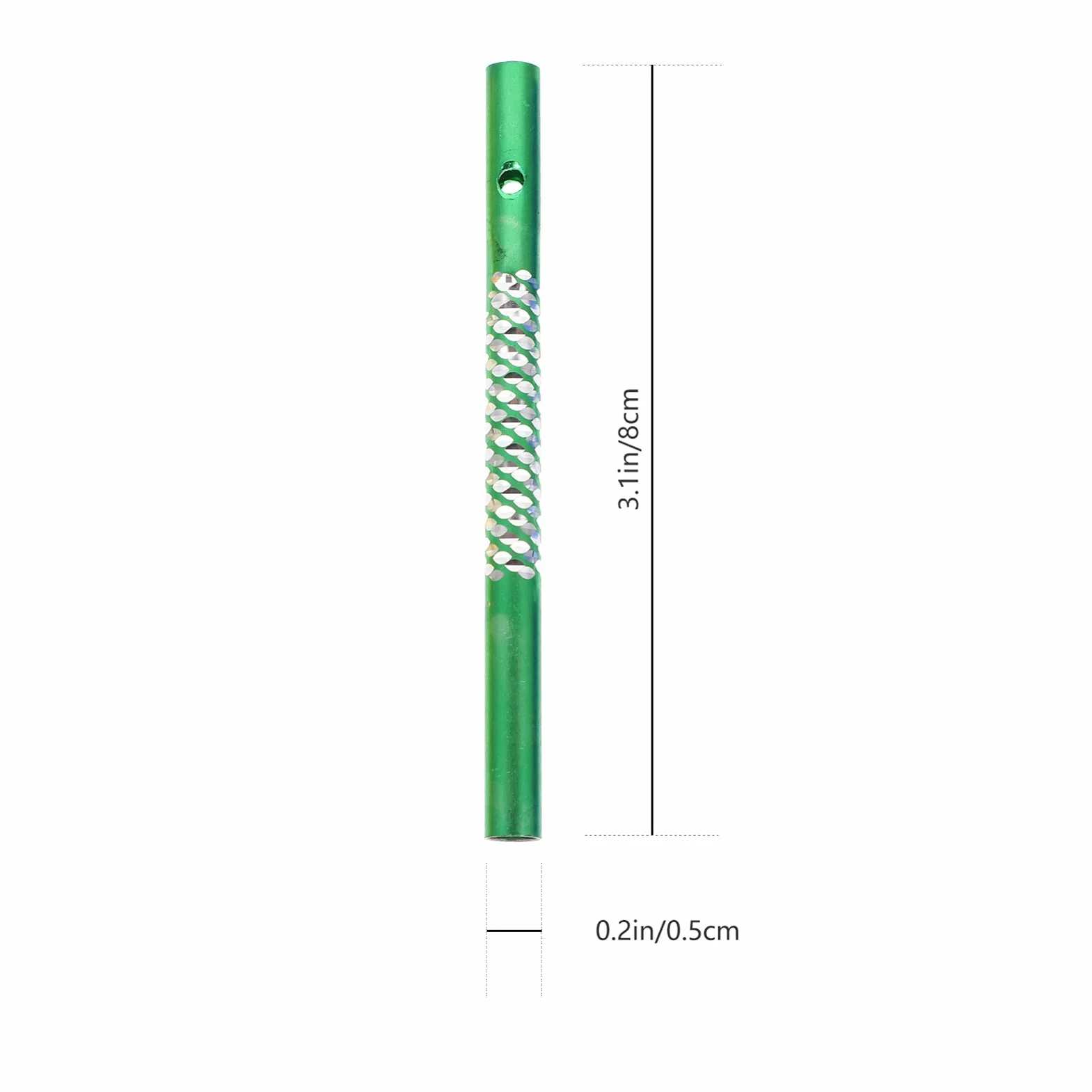 Angoily Bâtons sonores pour Carillon à Vent 150 pièces Tubes en Aluminium vides Kit de pièces