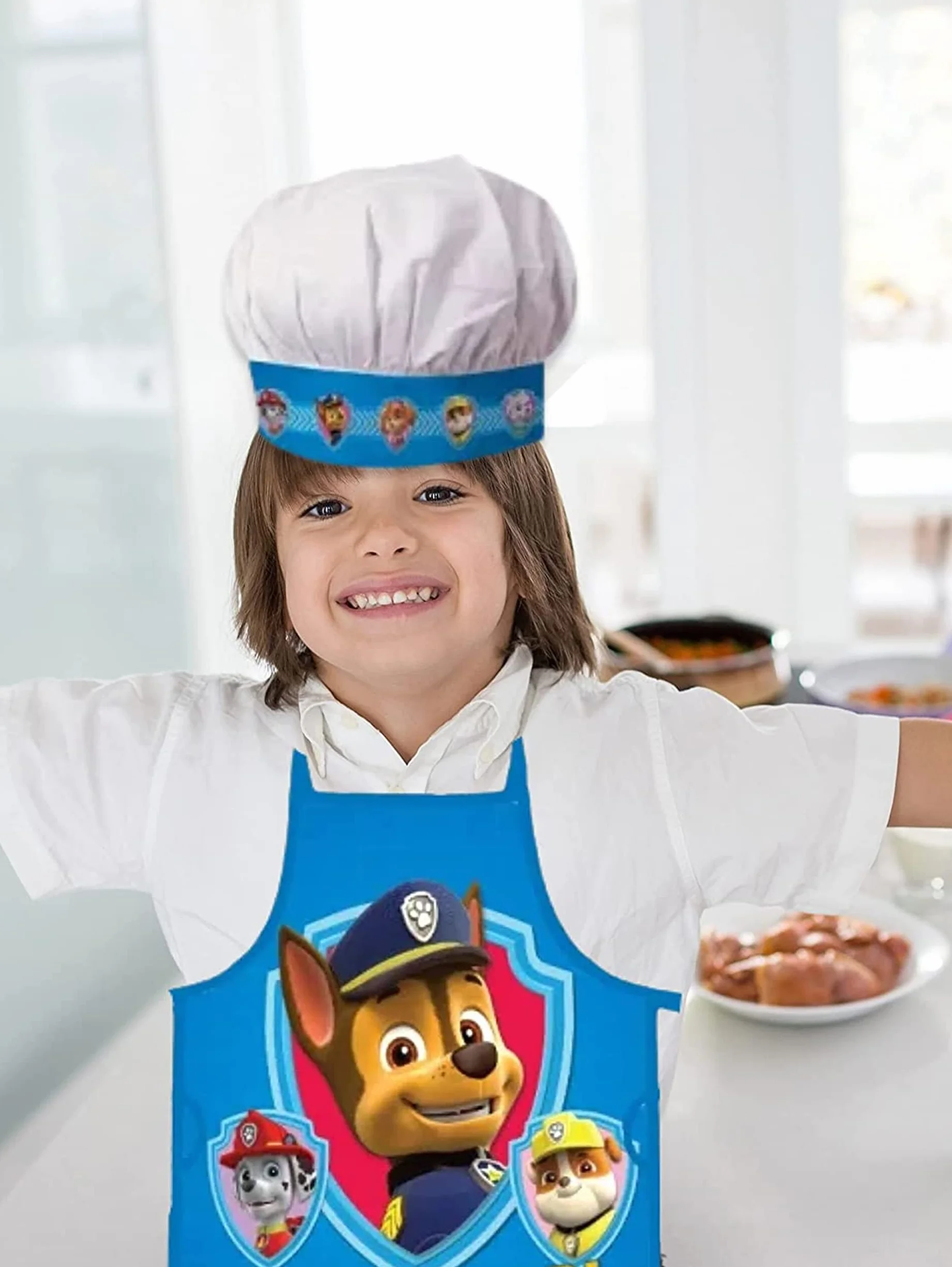Brandmac Tablier Enfant Pat' Patrouille Bleu