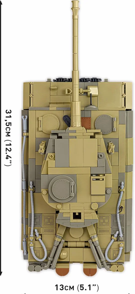 COBI 2588 Panzer VI Tiger I no 131 The Tank Museum
