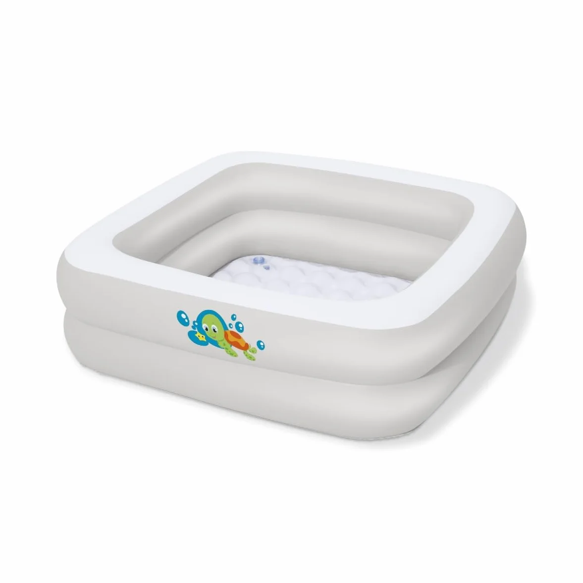 Bestway Baignoire Gonflable Carrée pour Bébé 86 x 86 x 25 cm