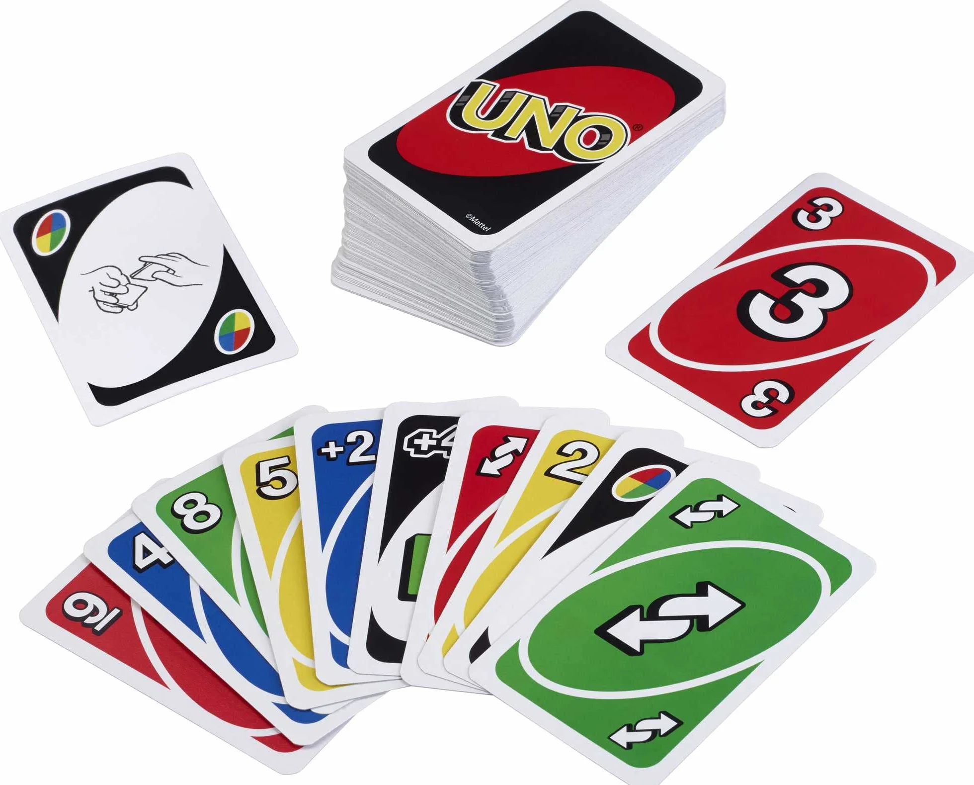 Mattel Games UNO Boîte Métallique Jeu de Cartes Familial 2-10 Joueurs 7 Ans+