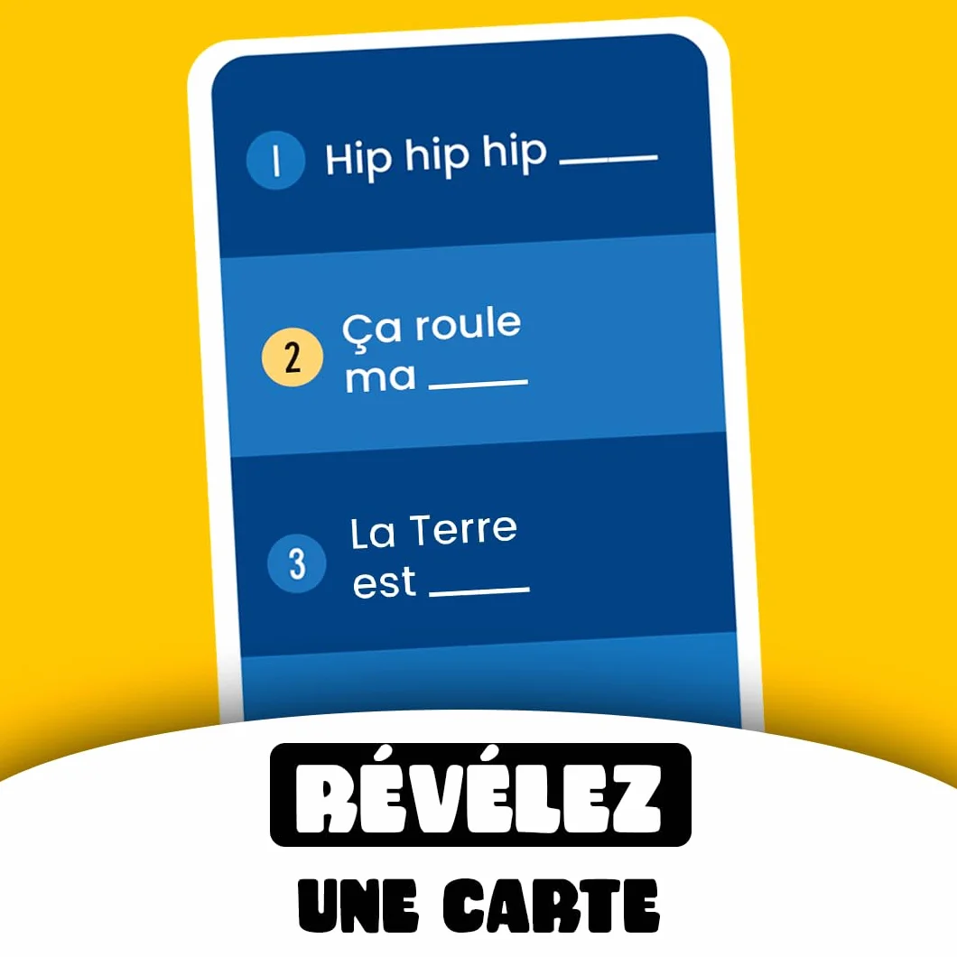 ATM Gaming Mouton Mouton Jeu de Société Famille et Amis - Complétez les Mêmes Réponses - Jeu d'Ambiance Drôle et Rapide - 3 à 9 Joueurs - Dès 12 Ans