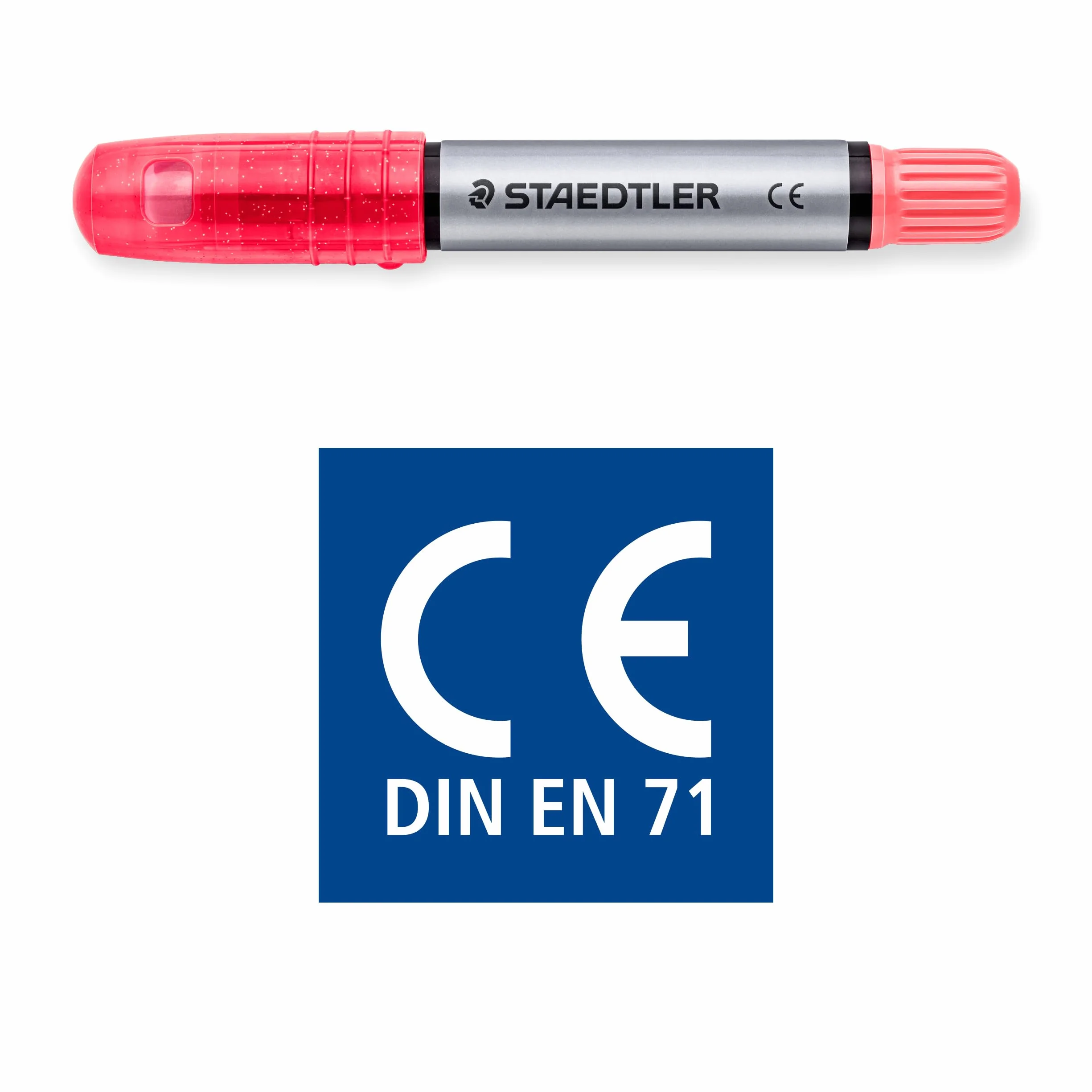 STAEDTLER Noris 2390 Stylos gel métalliques lot de 6, couleurs métalliques intenses, rotation ultra-douce