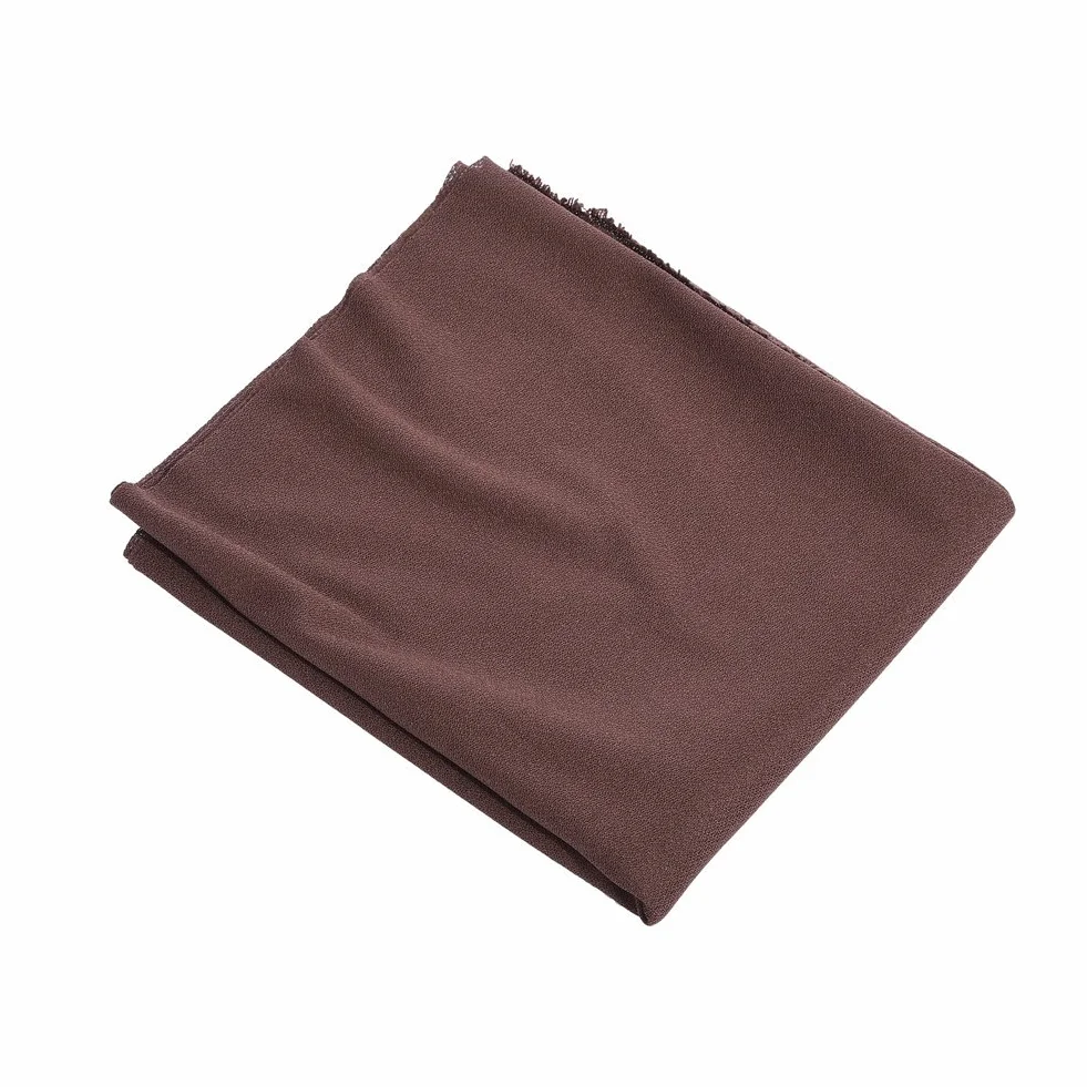 VBESTLIFE 1.7m x 0.5m Haut-Parleur Grill Tissu Stéréo Antipoussière Housse Brun