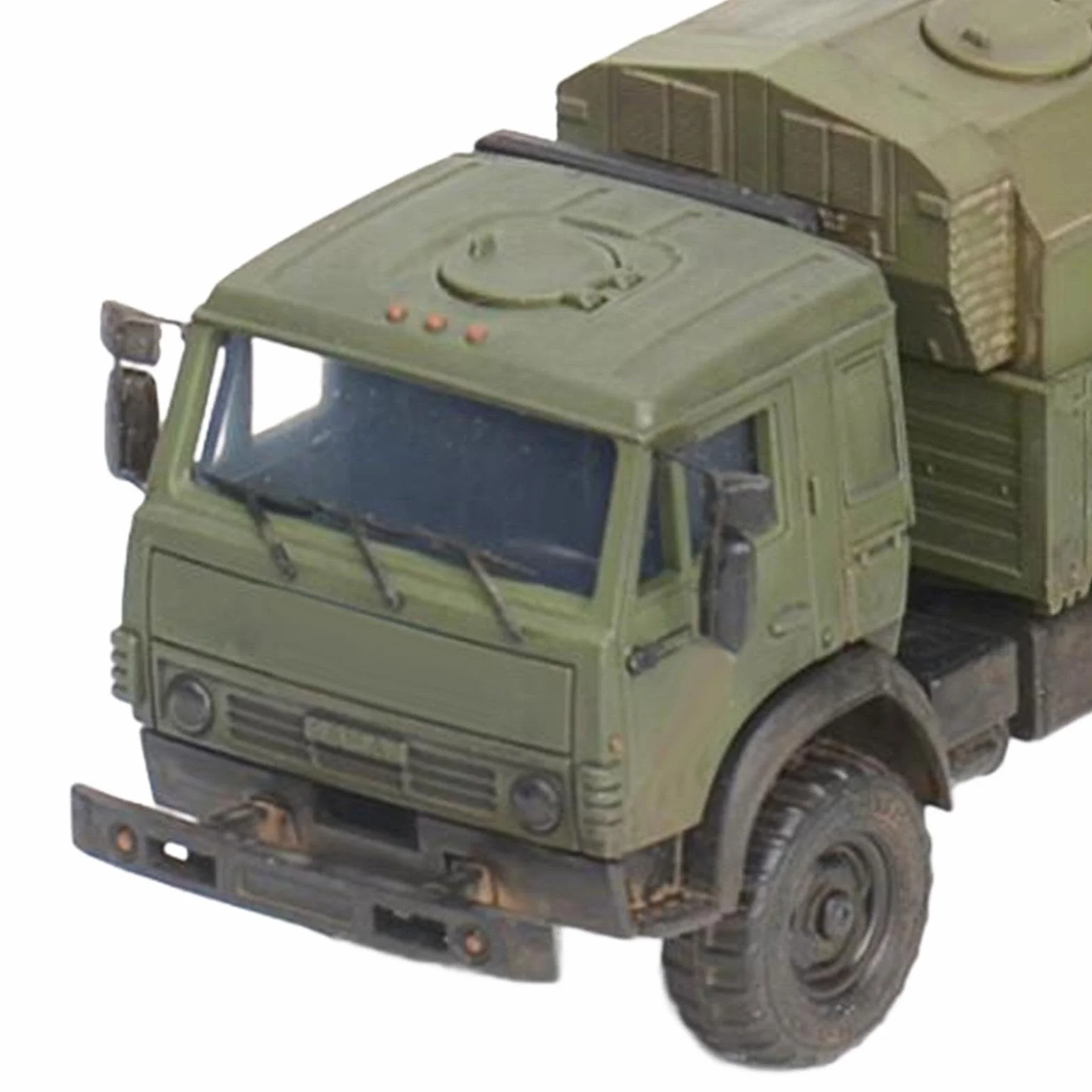 MagiDeal Véhicule militaire blindé 1/72 russe modèle camion jouet