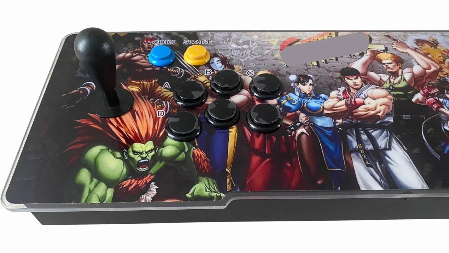 Console d'arcade Pandora Box 28 000 Jeux rétro 3D LED Couleurs changeantes Audio Joysticks ovales