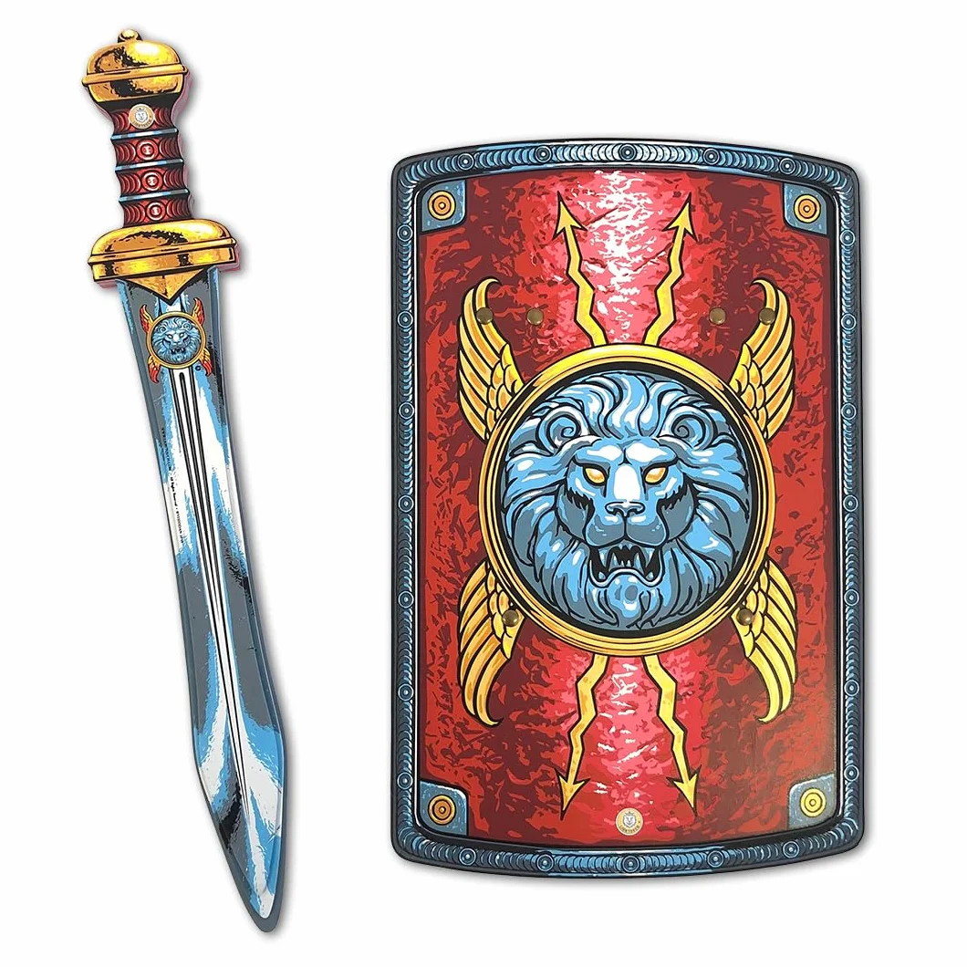 Liontouch Épée et Bouclier Légionnaire Romain 3-8 Ans Ensemble Jouets Garçons Soldat Rome Antique