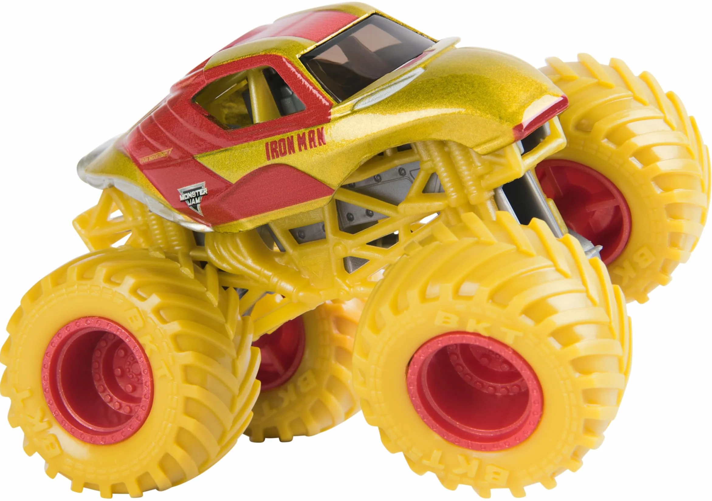 Monster Jam 5 Véhicules Die-Cast 1:64 Marvel Monster Trucks Officiels À Collectionner Jouet Enfant 3 Ans