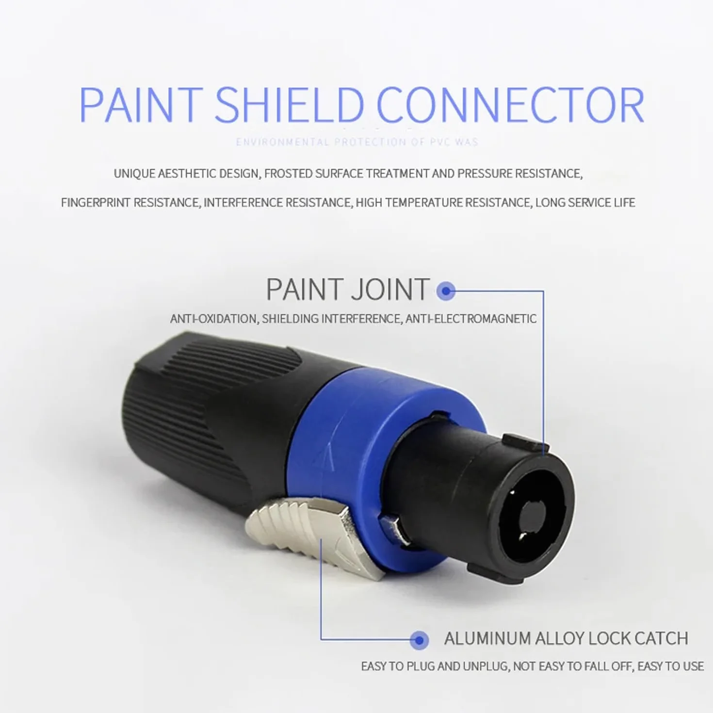 Connecteurs Speakon NL4FX NL4FC NL2FX 4 broches pour haut-parleurs Powercon Twist Lock