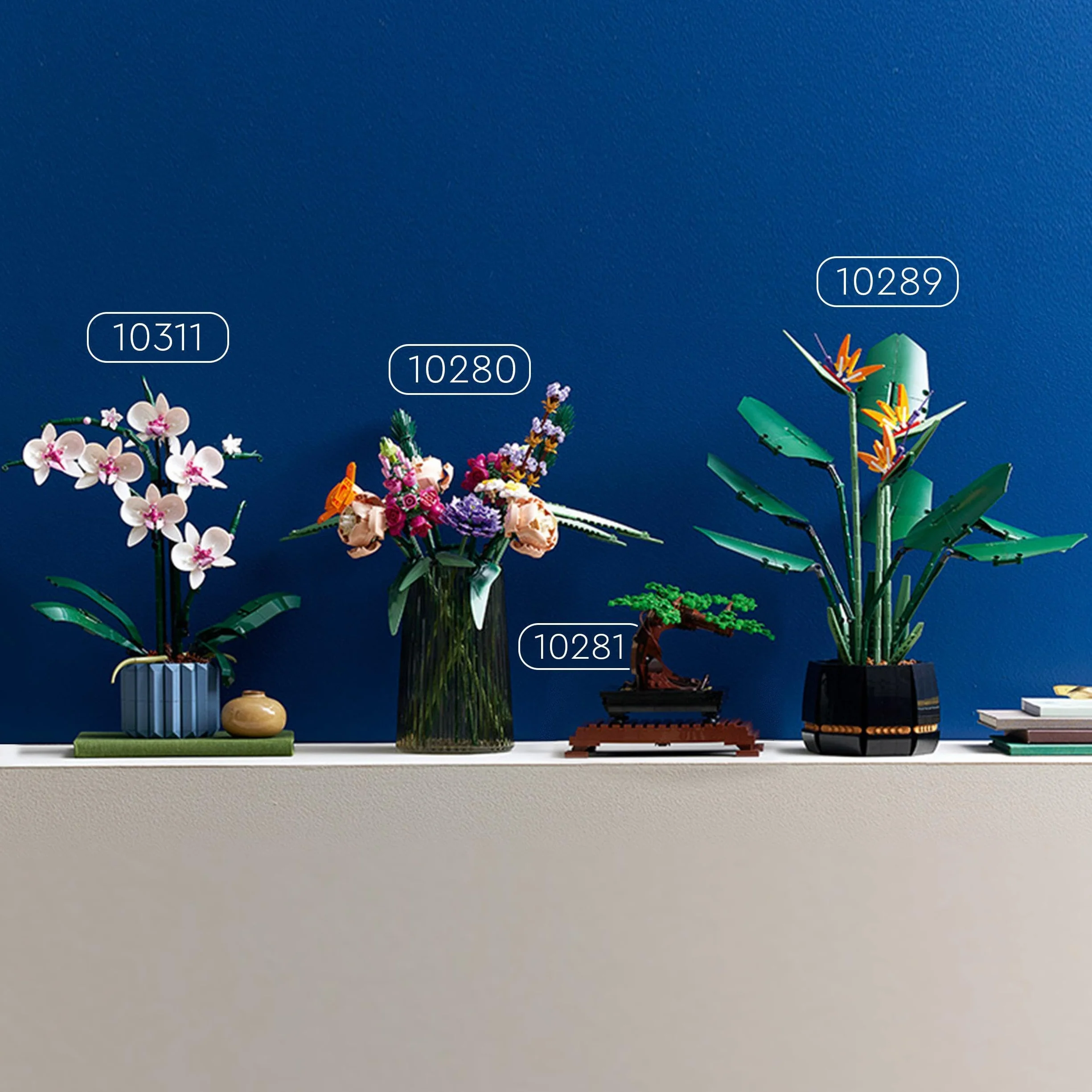 LEGO Botanicals L’Orchidée 10311 Plantes Artificielles d'Intérieur Décoration Maison Loisirs Créatifs Adulte