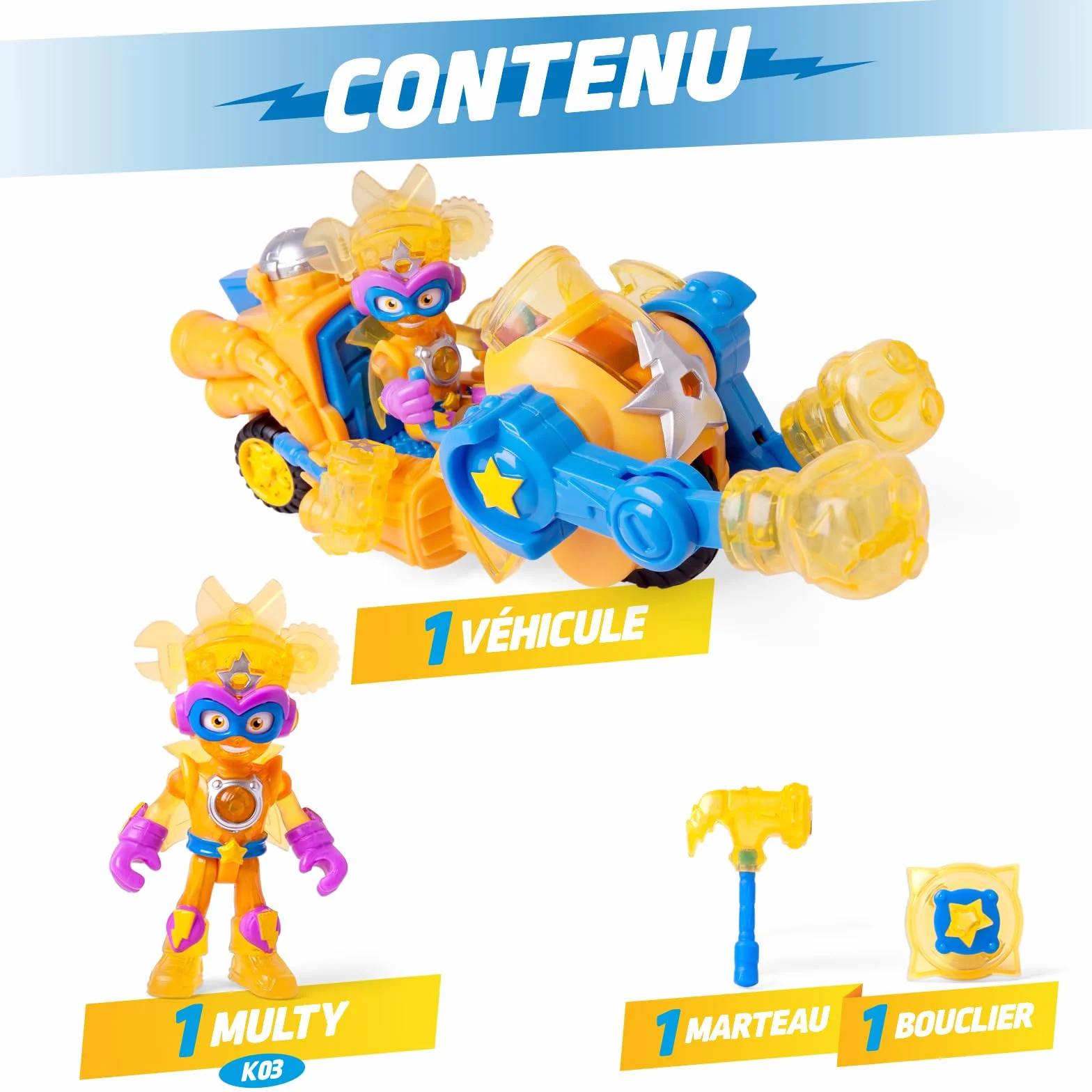 SUPERTHINGS Multy Véhicule de Combat Kaboom City