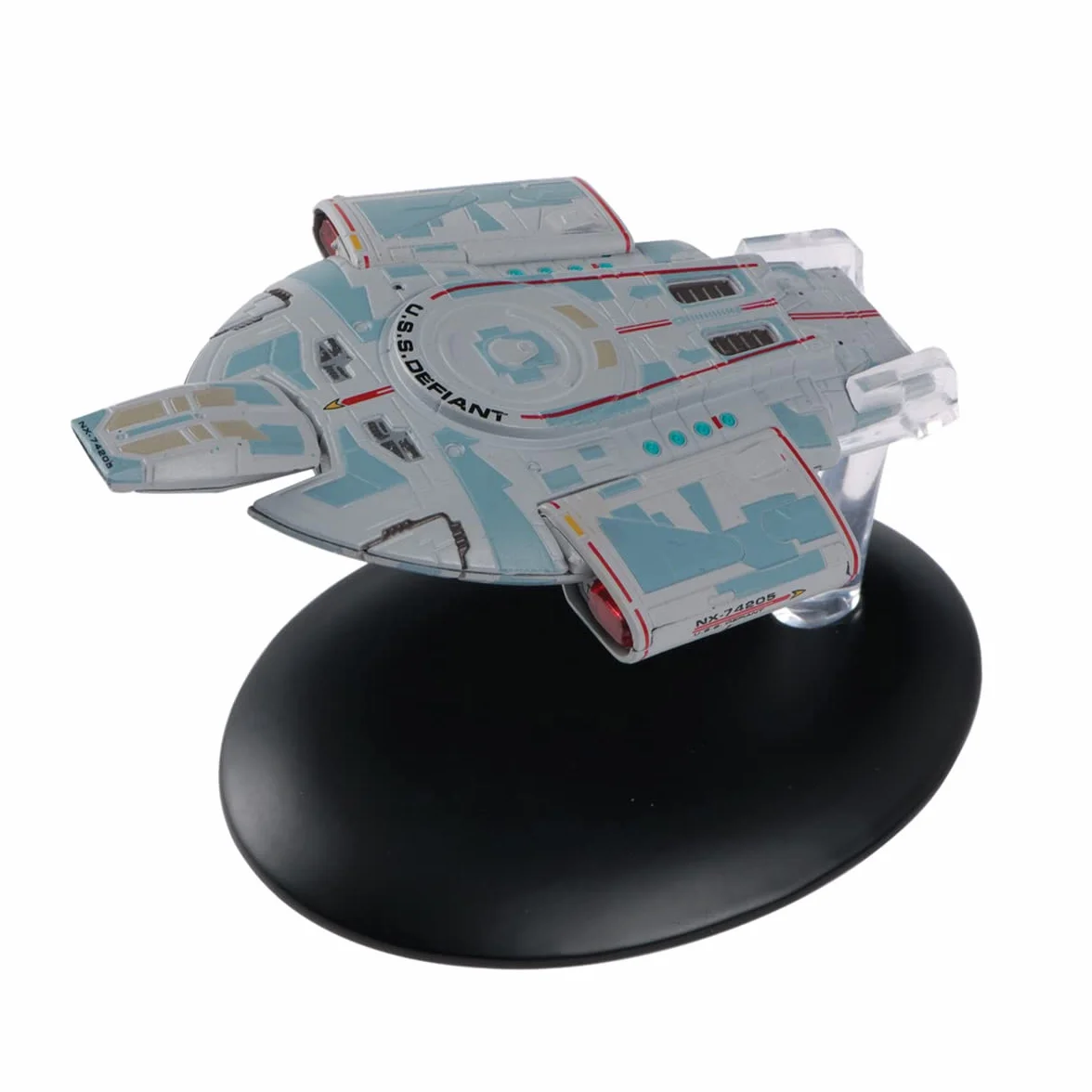 Star Trek U.S.S. Defiant NX-74205 Starship Box Display Edition Collection officielle Eaglemoss