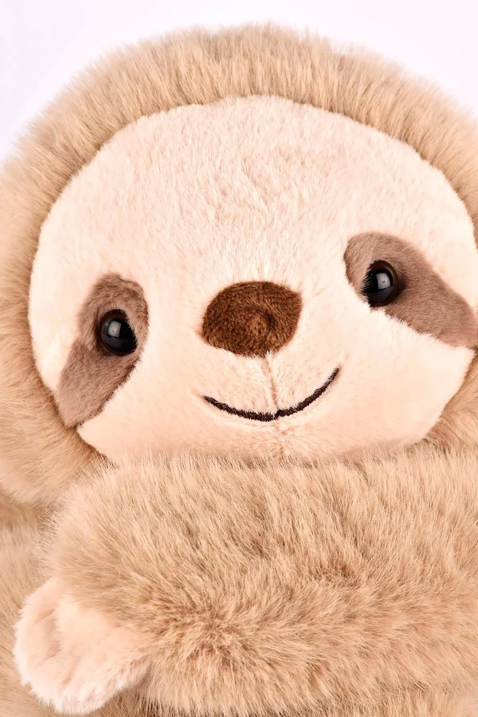 Histoire D’Ours Doudou Peluche Paresseux 40 cm – Collection Podcoll – Ultra Doux – Position Épaule Pattes Lestées