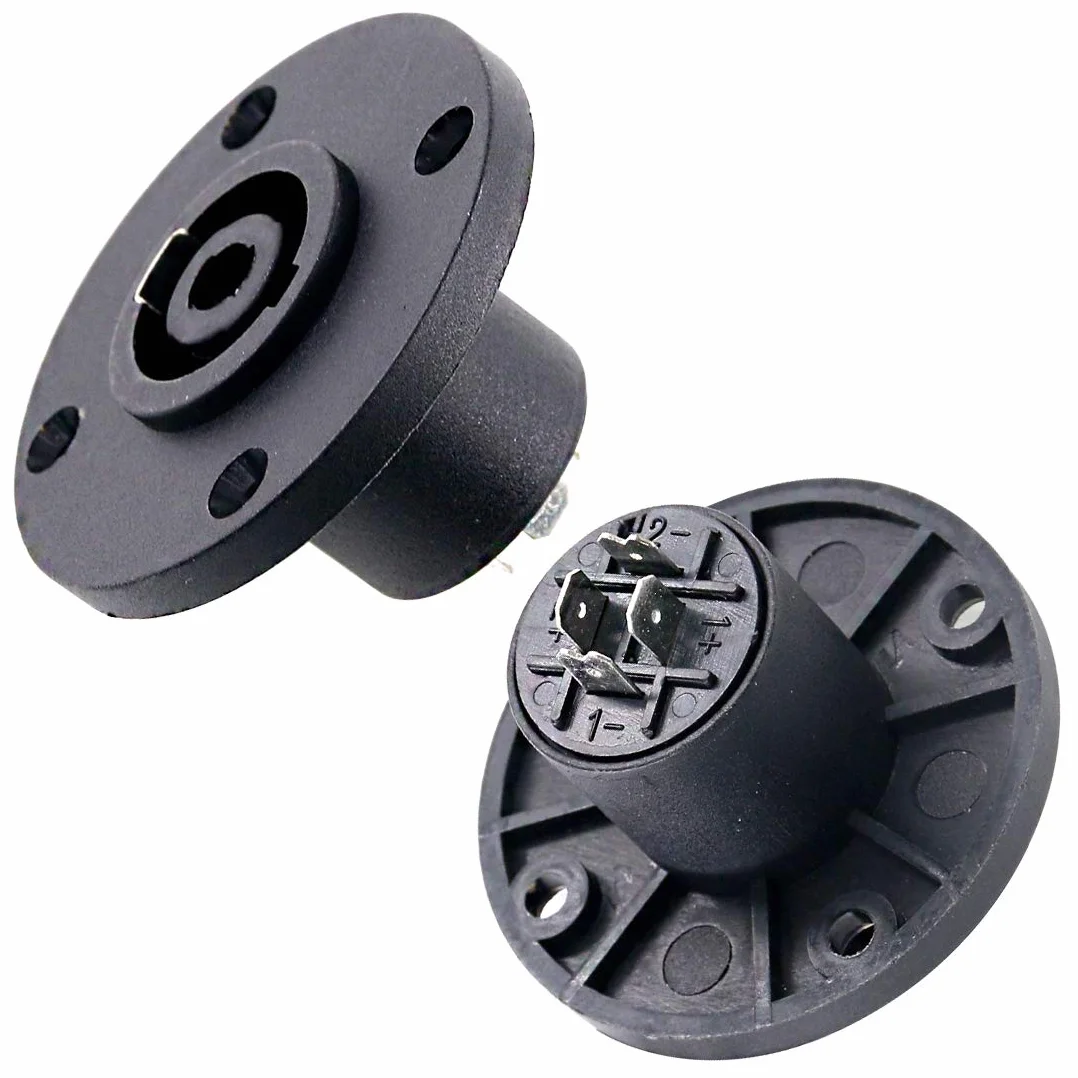 Neutrik Speakon NL4FC NL4FX NLT4X NL2FC NA4LJ Lot de 8 prises Verrouillage rotatif 4 pôles ronds