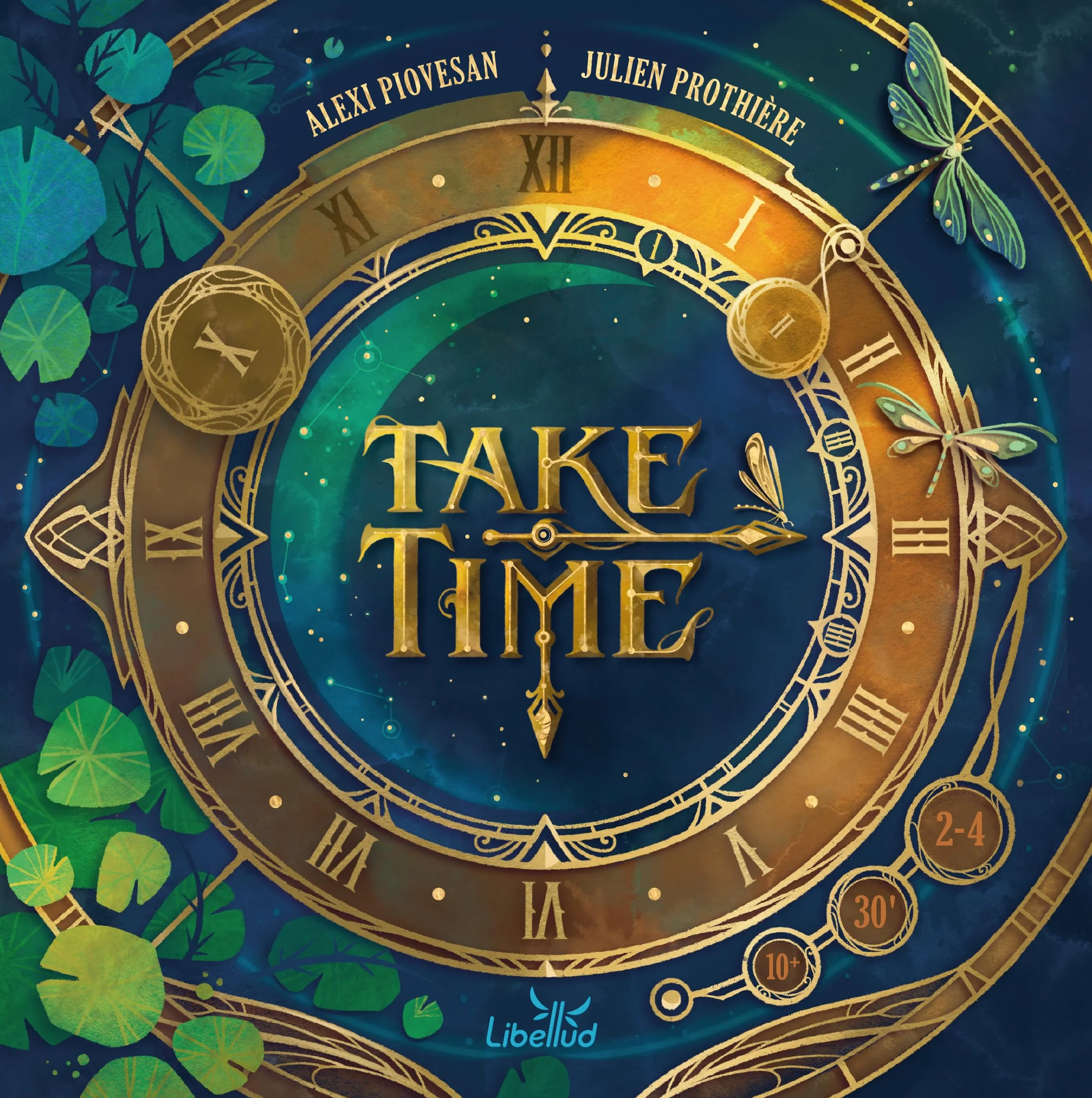 Asmodee Take Time Jeu coopératif Horloge Communication limitée Famille dès 10 Ans 2 à 5 Joueurs Version Française