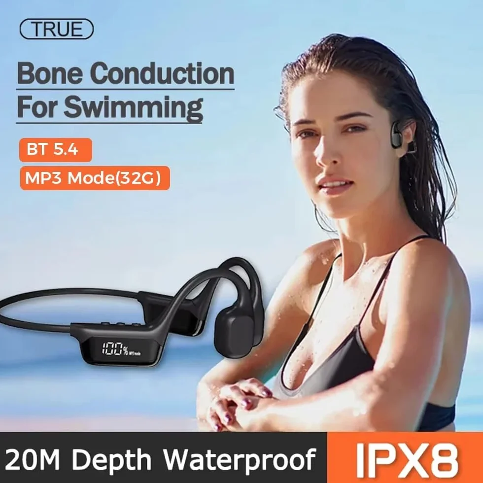 SWZEC Cranovib V2 Écouteur Natation