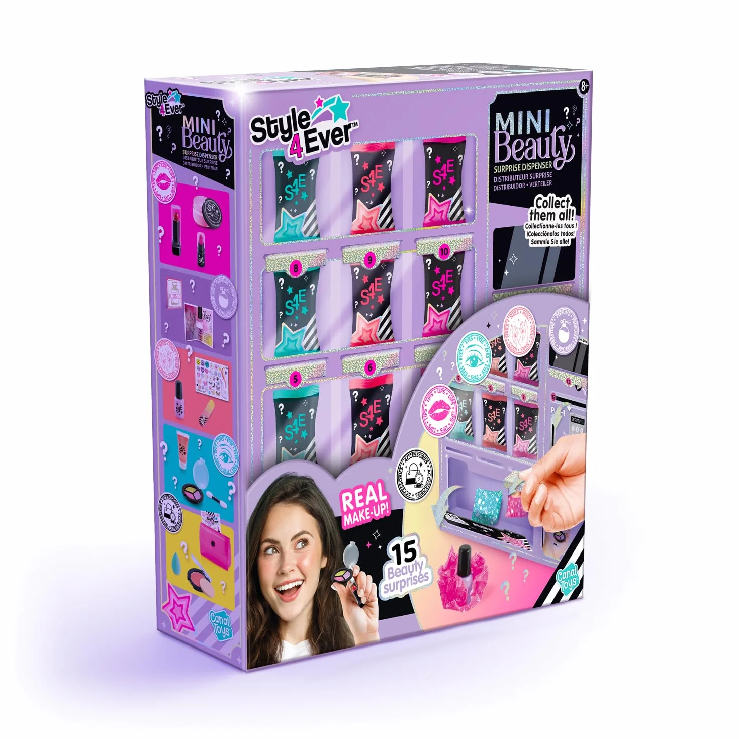 Canal Toys Style 4 Ever Mini Beauty Distributeur Surprise 15 Surprises Jouet Loisir Créatif Enfant 8 Ans+