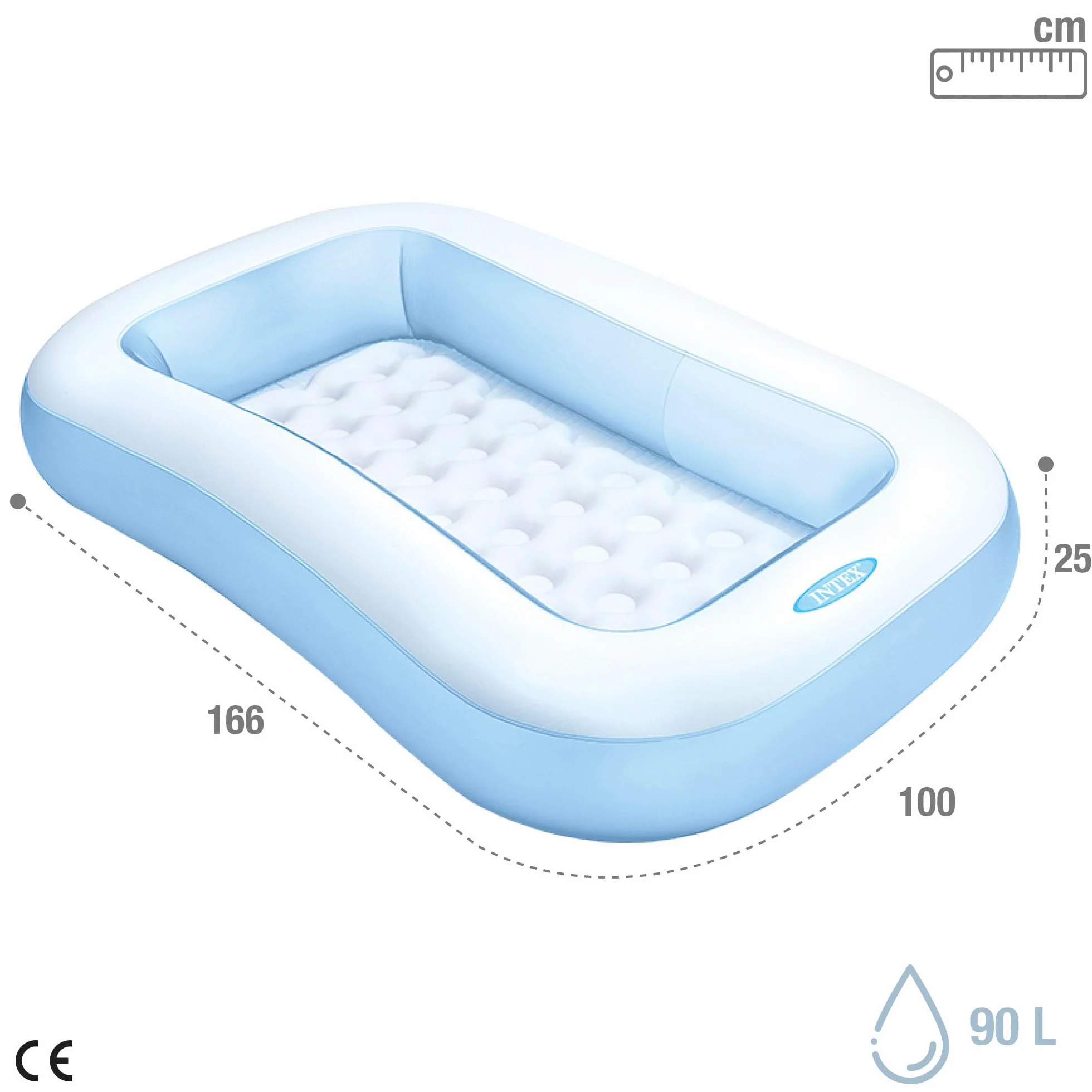Intex pataugette rectangulaire