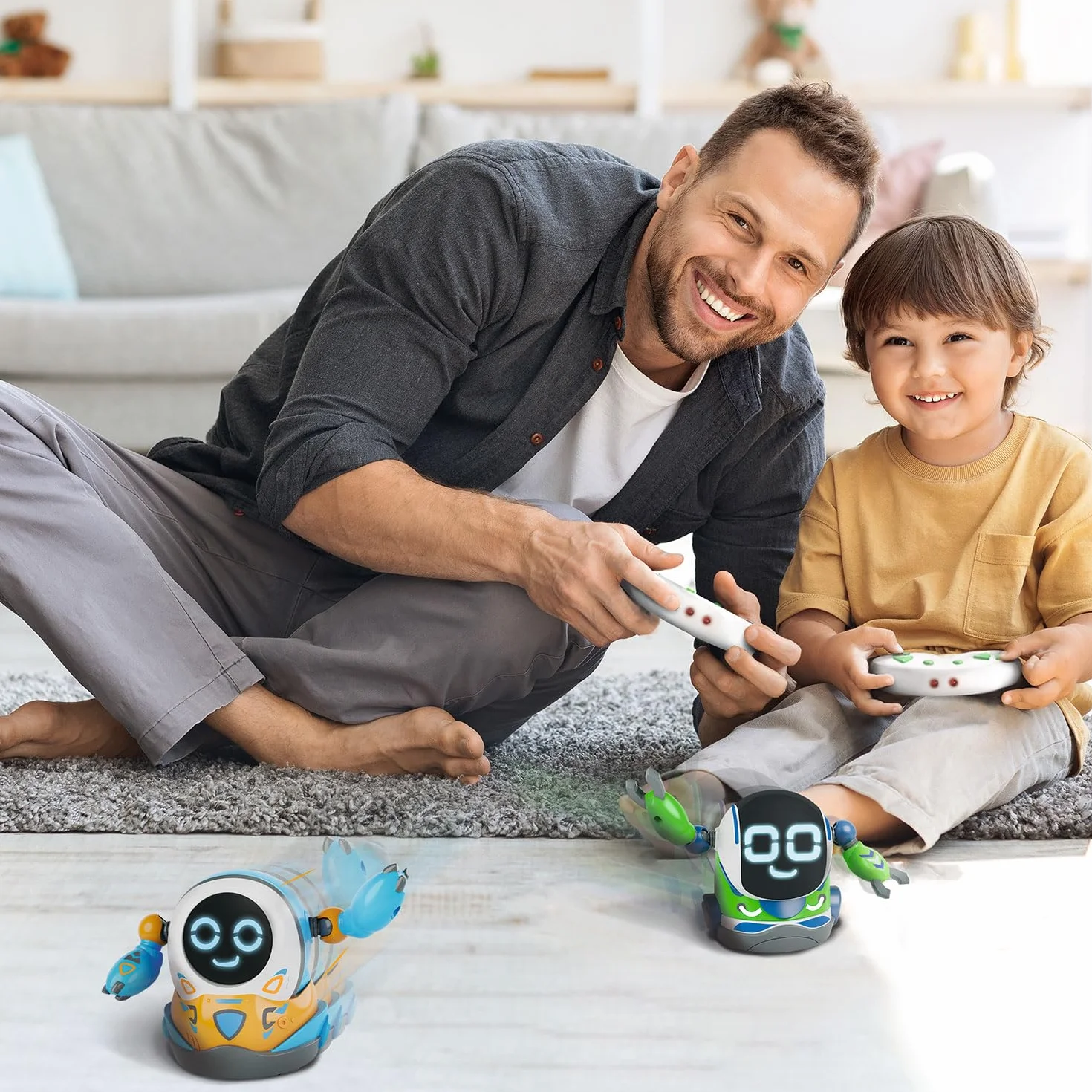 Xtrem Bots Rock Robot Enfant 5 Ans Programmable 10 Actions Télécommande Jouet Garçon Cadeau