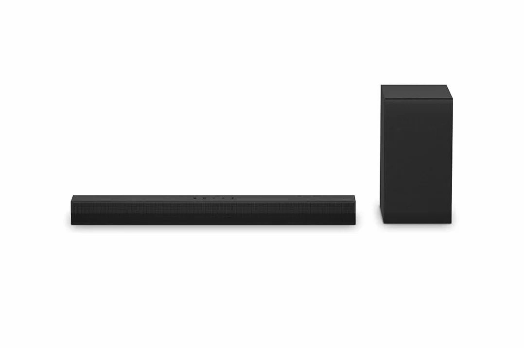 LG S40T Barre de Son Intelligente 300 W 2.1 Canaux Son Surround Dolby Digital DTS HDMI Bluetooth USB Noir