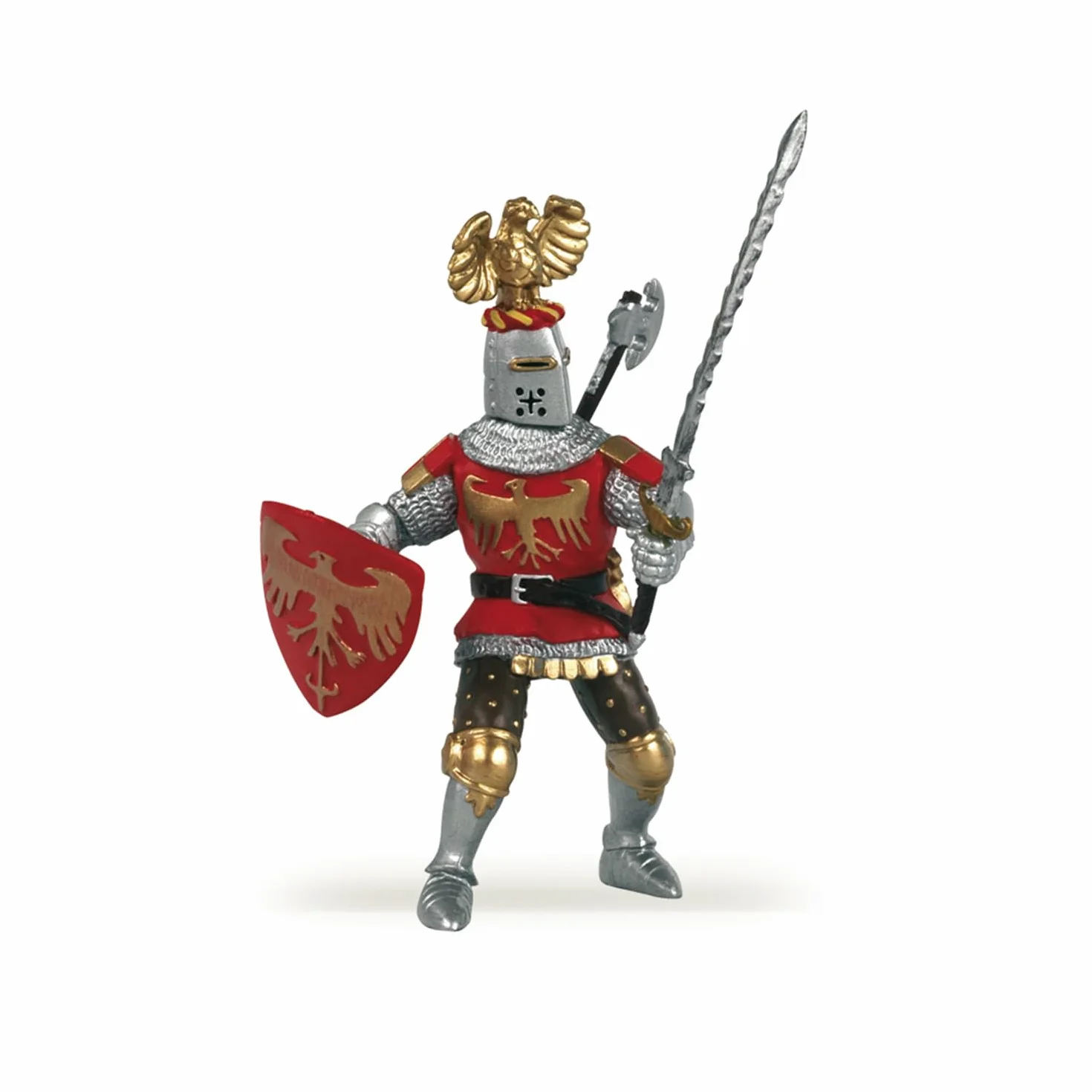 Papo MINI KNIGHTS Tube 12 pièces Figurines réalistes 3 ans Peintes à la main Jouets enfants