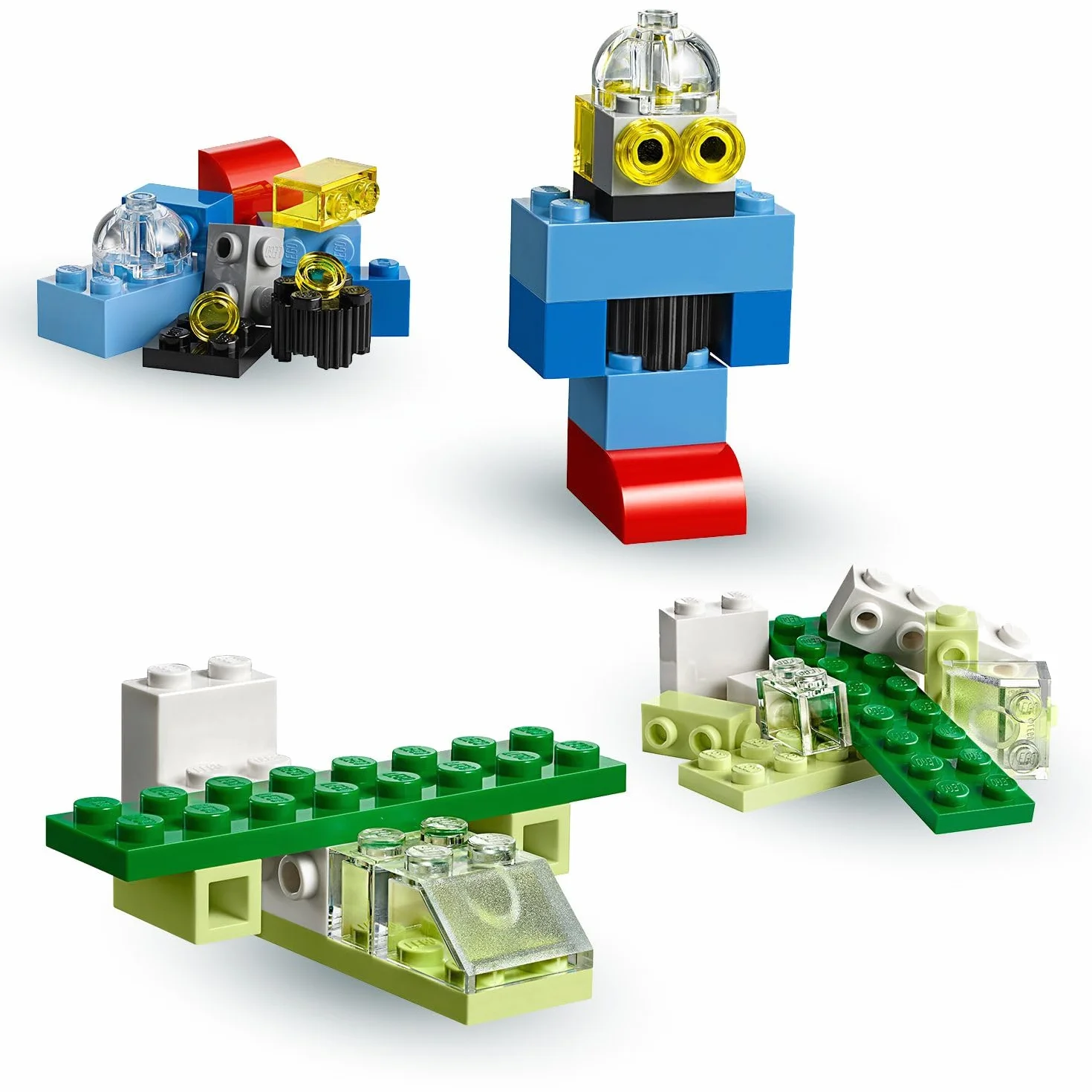 LEGO 10713 Classic Valisette de Construction, Boîte de Rangement de Briques