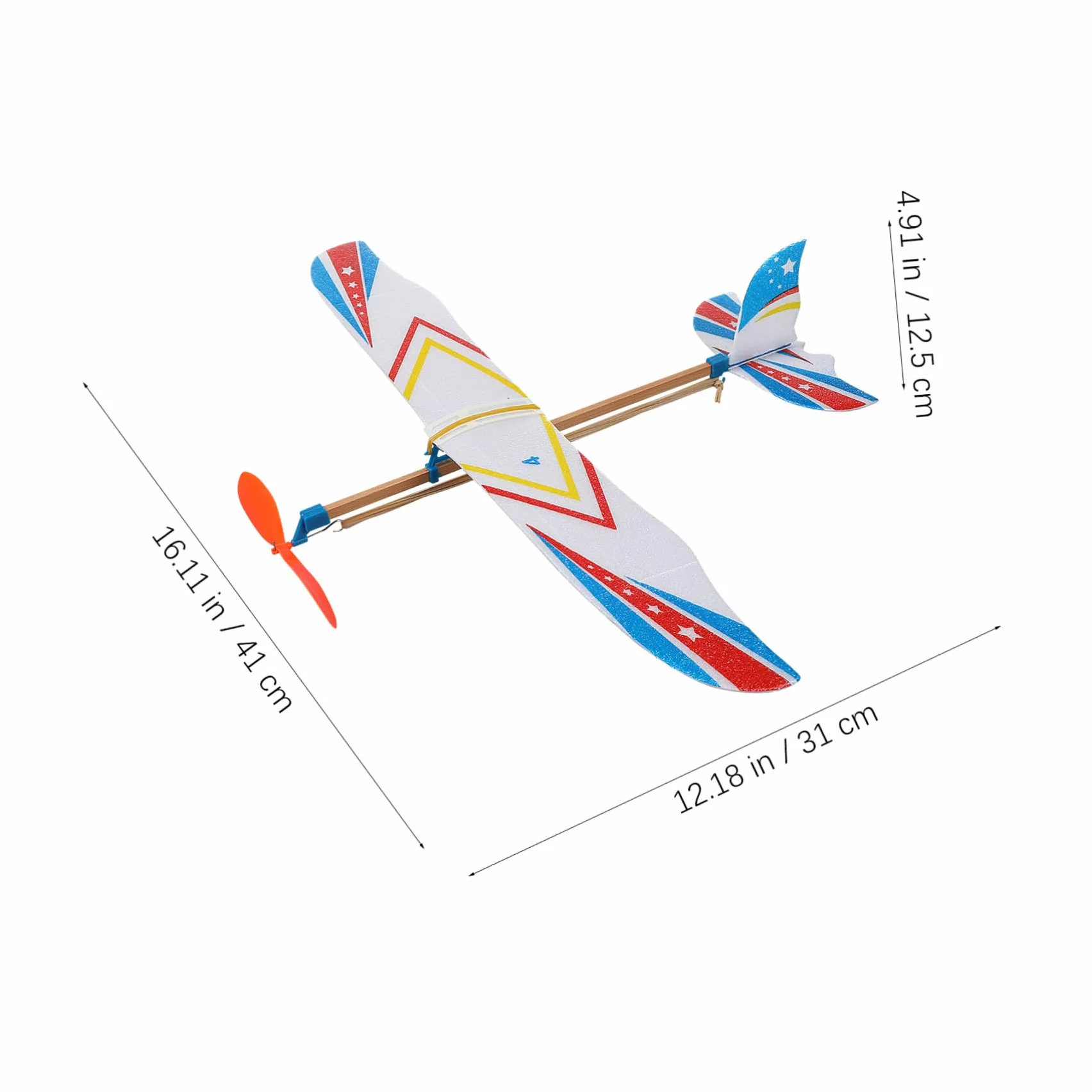 HEMOTON Avion DIY Planeur Mousse Éducatif 5 Pièces