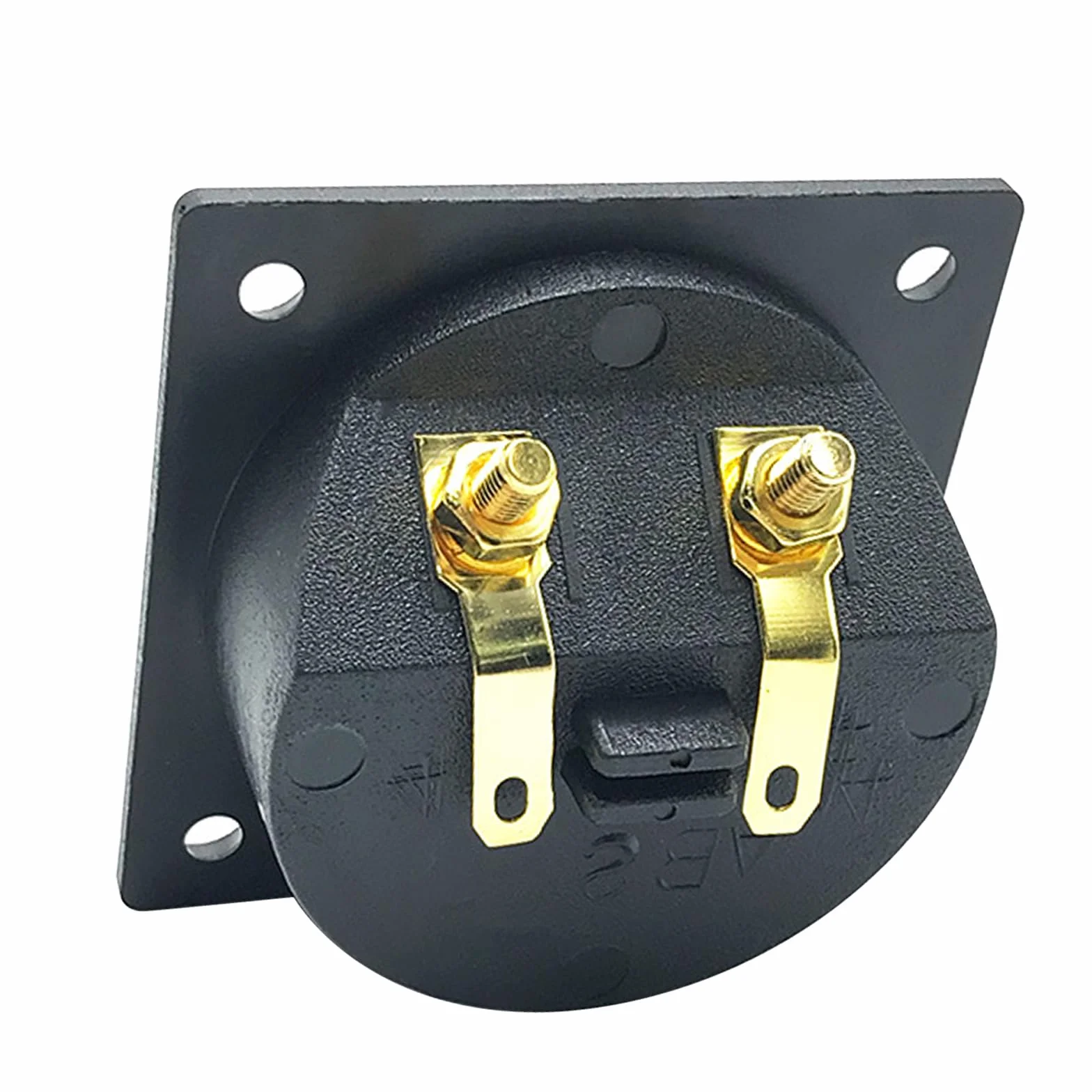 Bornier Haut Parleur 2 Voies, 6 Pièces Connecteurs Subwoofer Prises Câble Bornes Carré