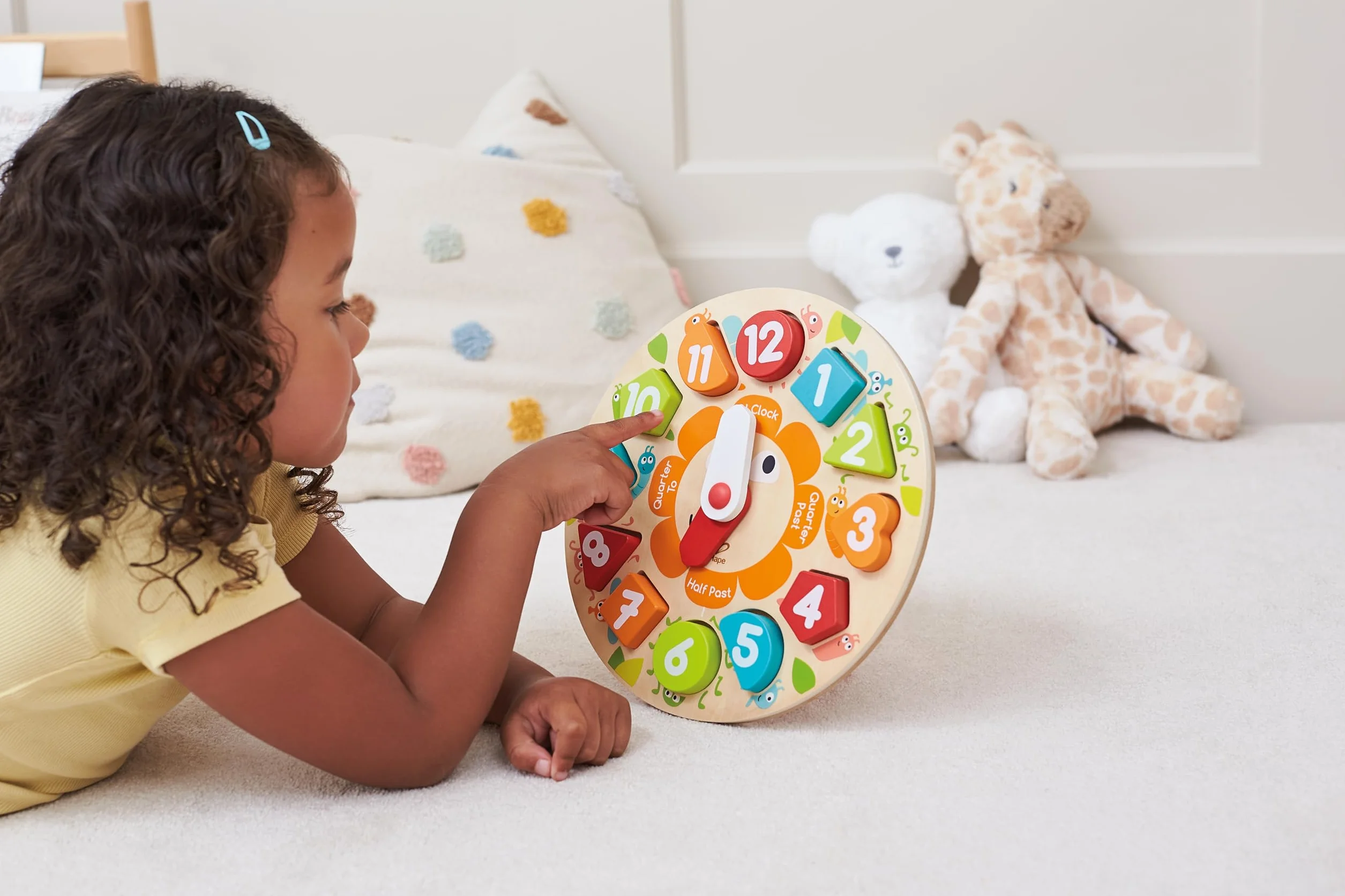 Hape Puzzle Horloge à Grosses pièces