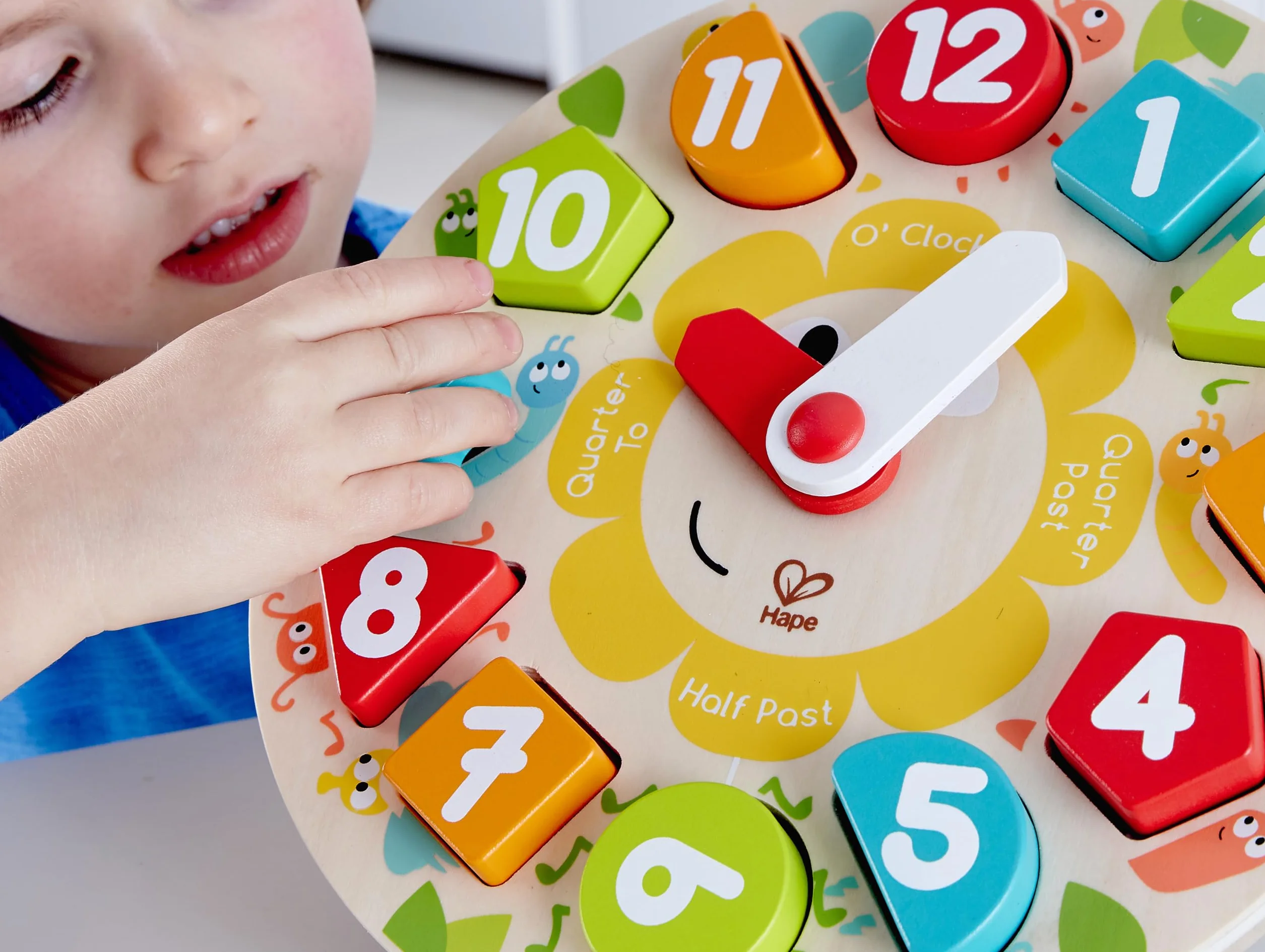 Hape Puzzle Horloge à Grosses pièces
