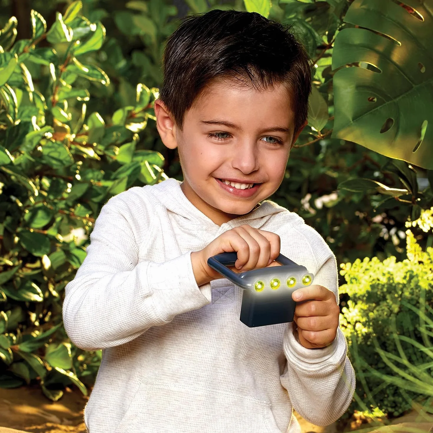 Little Tikes Big Adventures SUV Safari STEM - Véhicule, jumelles, lampe de poche, boussole - Cadeau pour enfants 3+