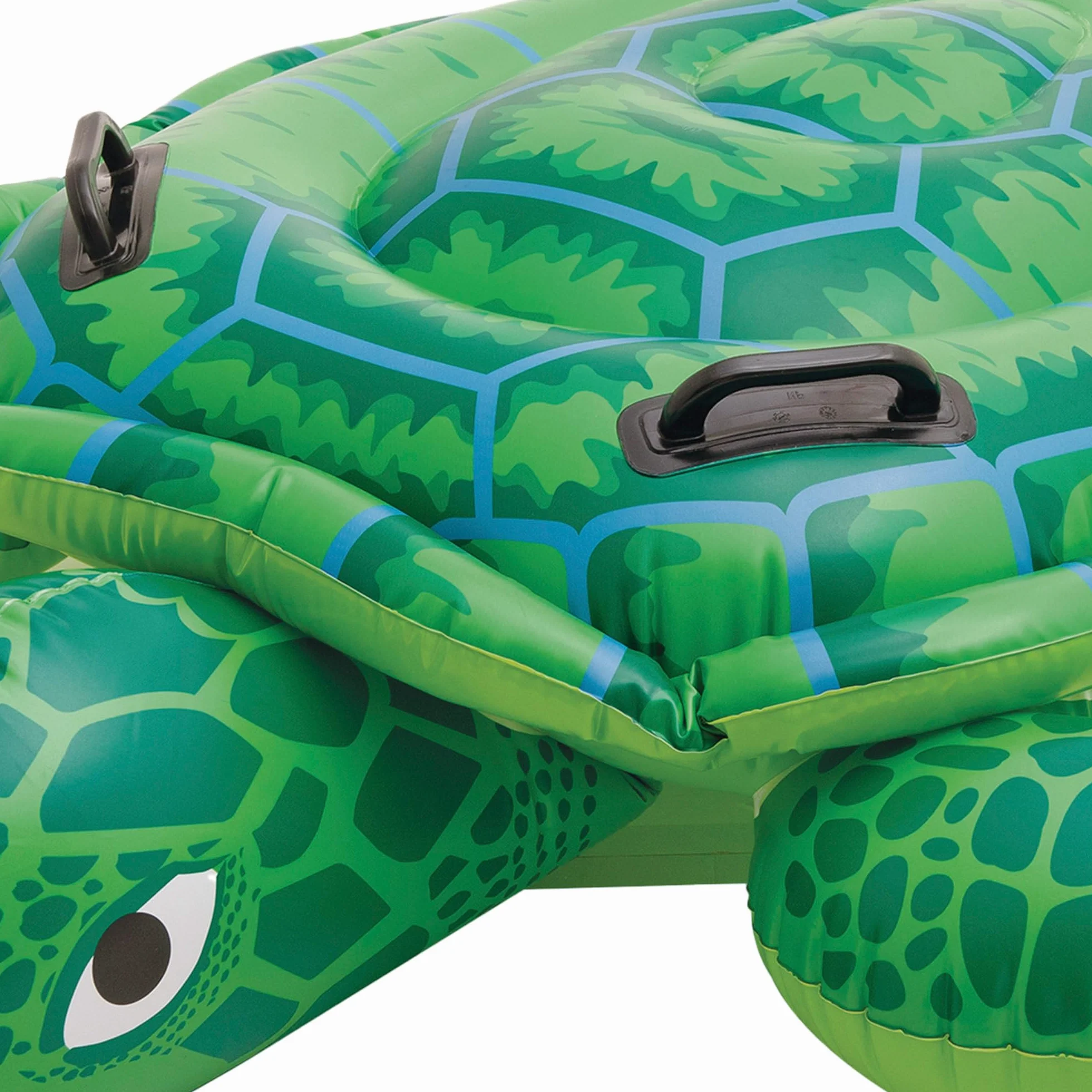 Intex Lil' Sea Turtle Ride on 1.50m x 1.27m Swimming Pool Beach Toy