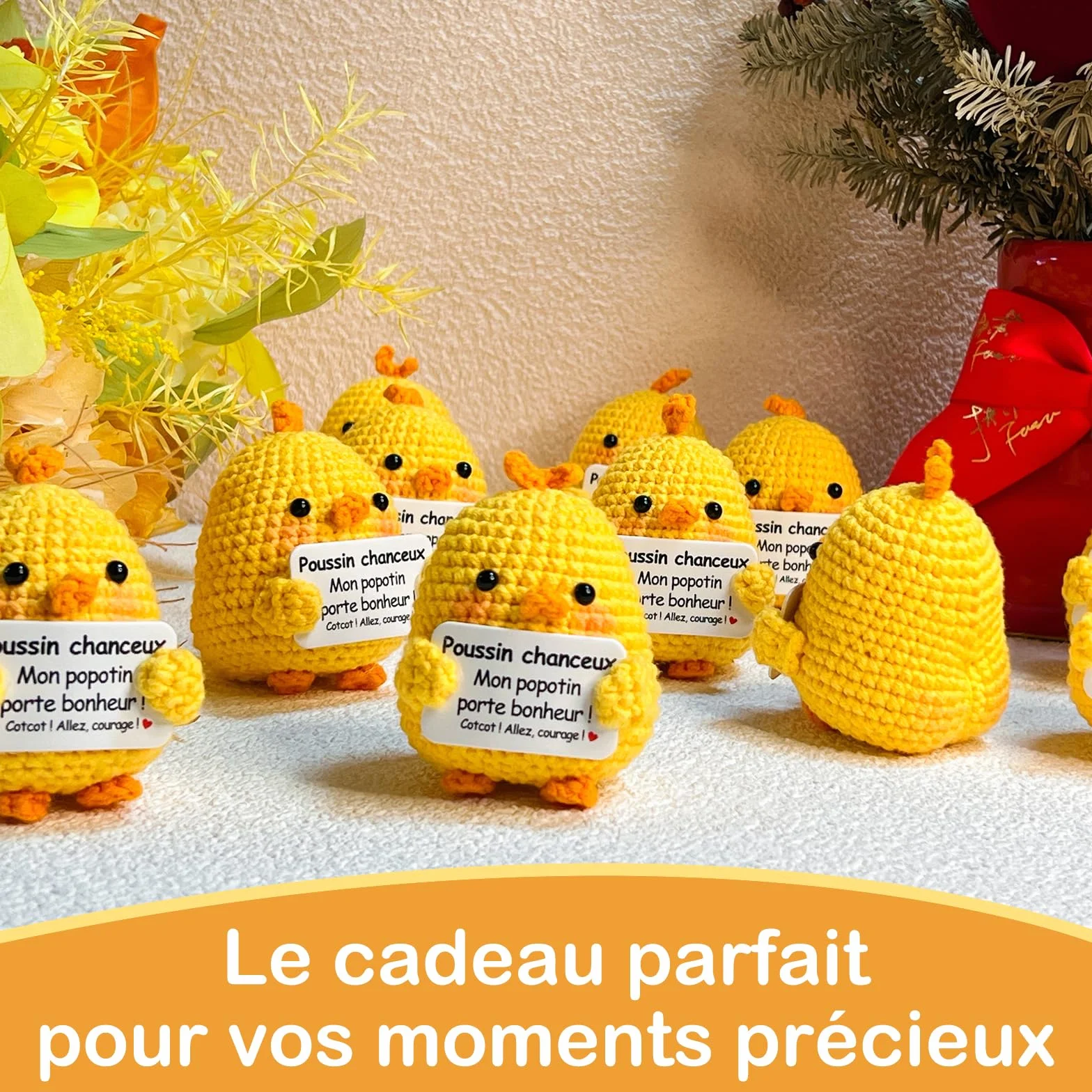 Carte Positive & Motivante, Cadeau Original & Amusant pour Homme Femme, Idée Pâques Anniversaire