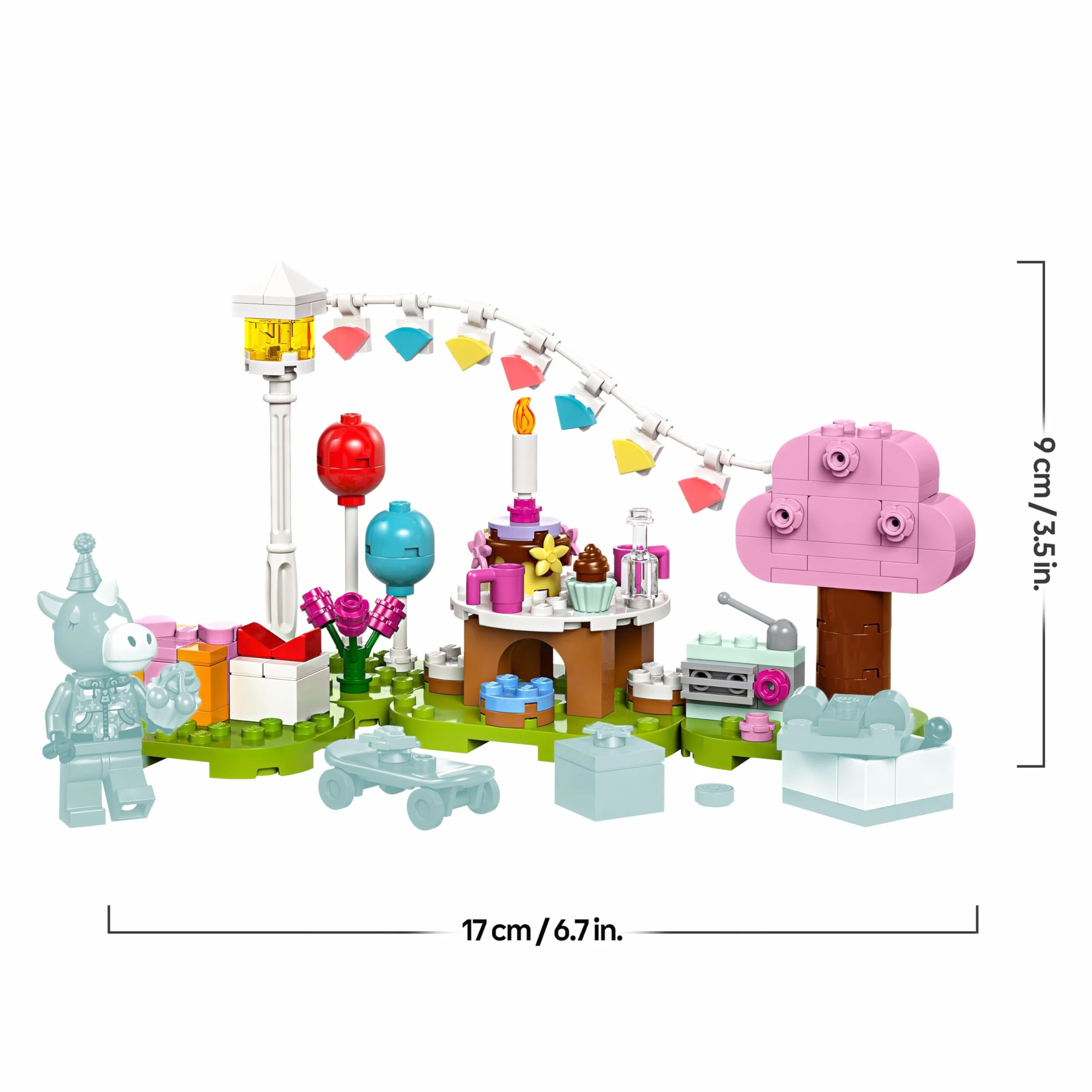 LEGO Animal Crossing Goûter d’Anniversaire de Lico 77046 Jouet de Construction Créatif pour Enfants Dès 6 Ans