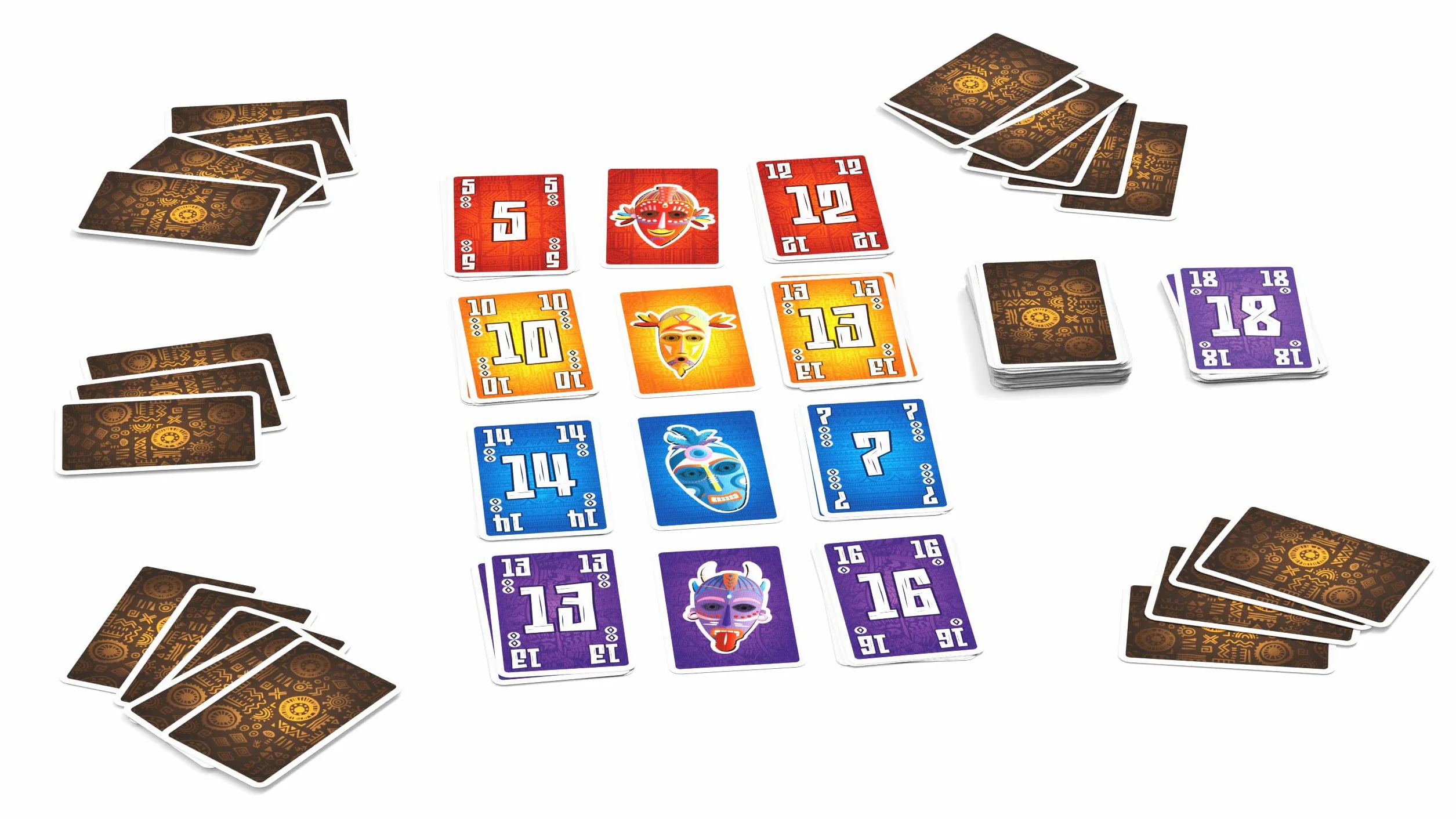 Gigamic CABANGA Jeu de Cartes stratégique 3-6 Joueurs 8 Ans+