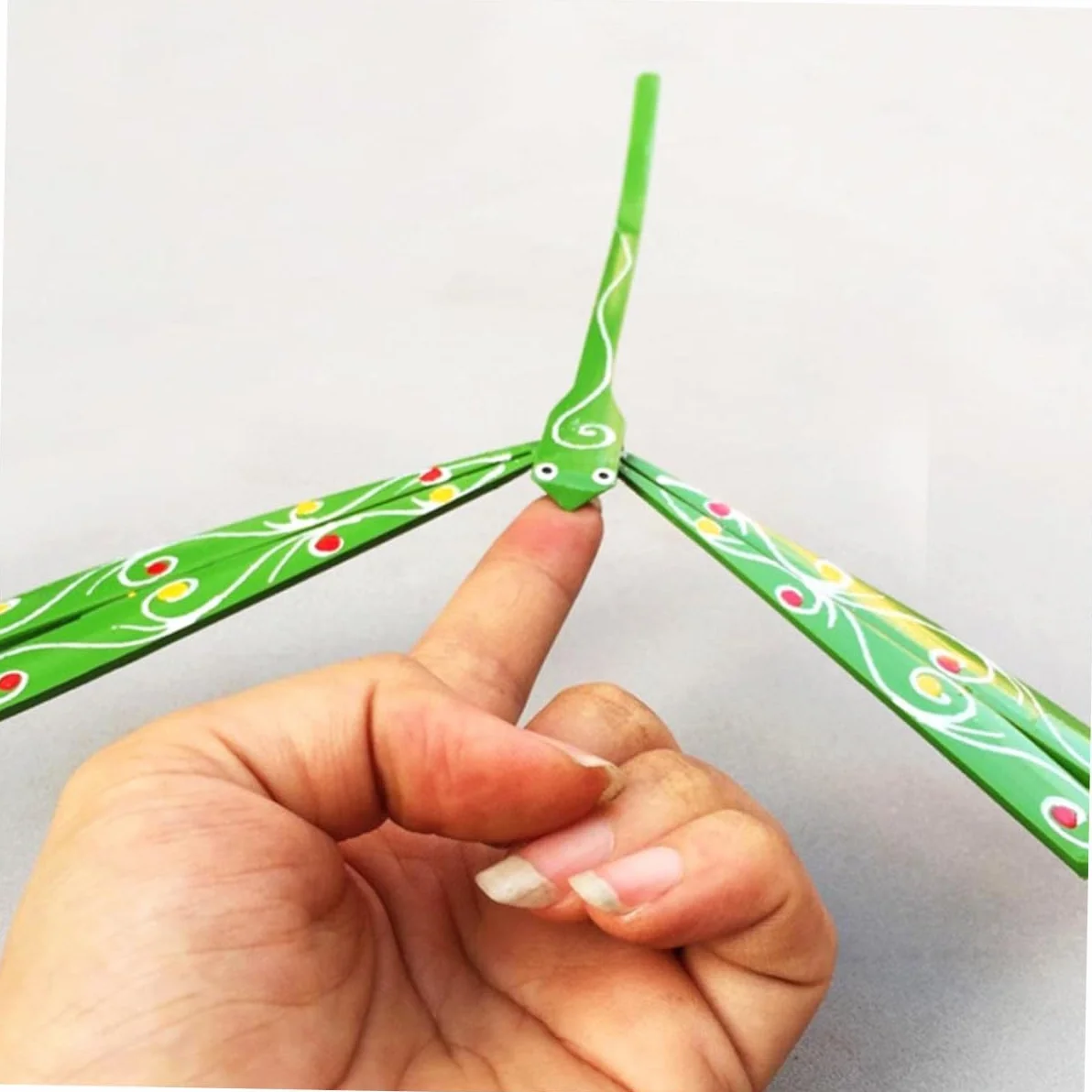 Équilibre Libellule Bambou Éducatif avec Support Jeu Éveil Motrices Cadeau Garçon Fille